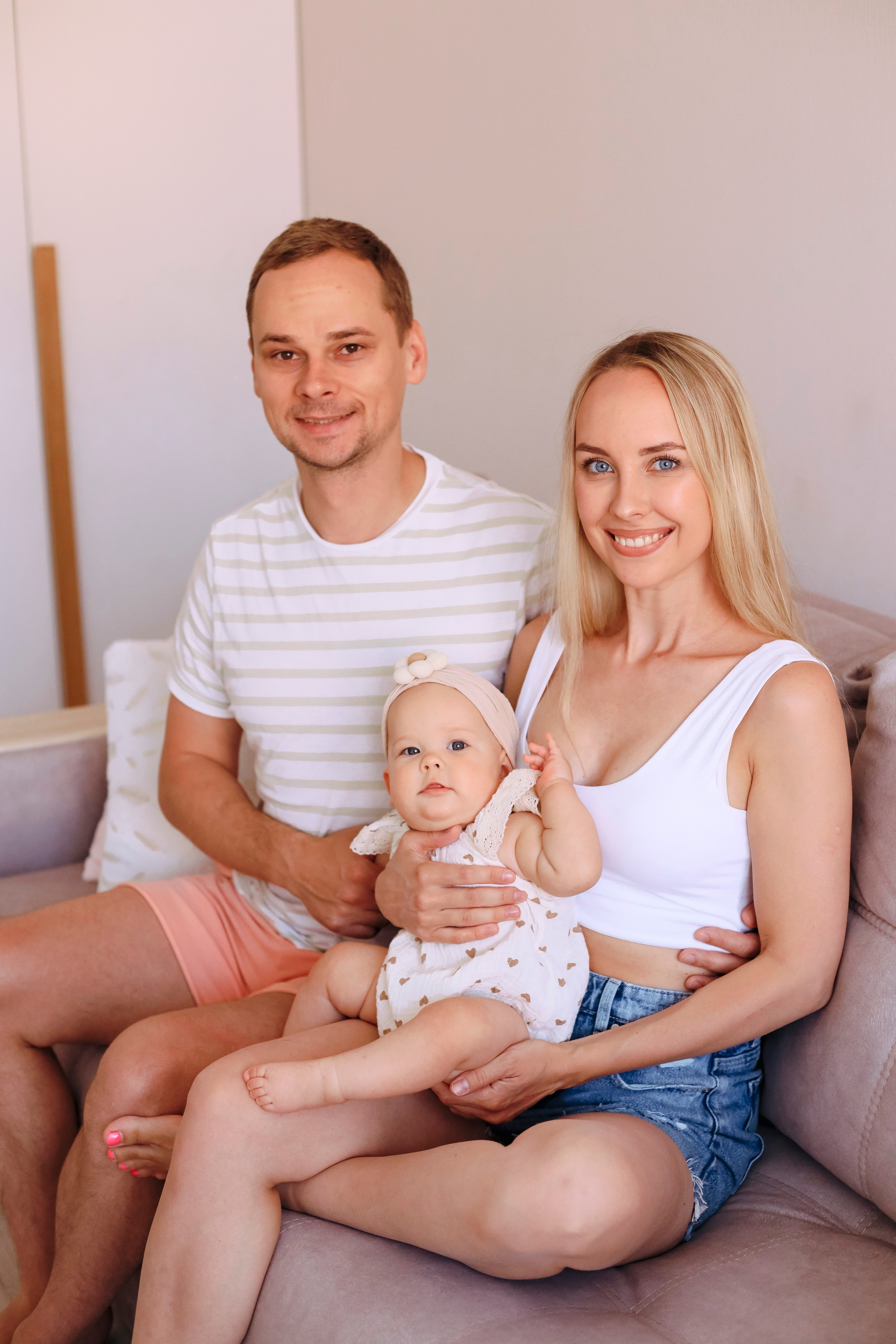 Семья Надежды. Семейный фотограф и фотограф новорожденных в Санкт-Петербурге Алина Фе