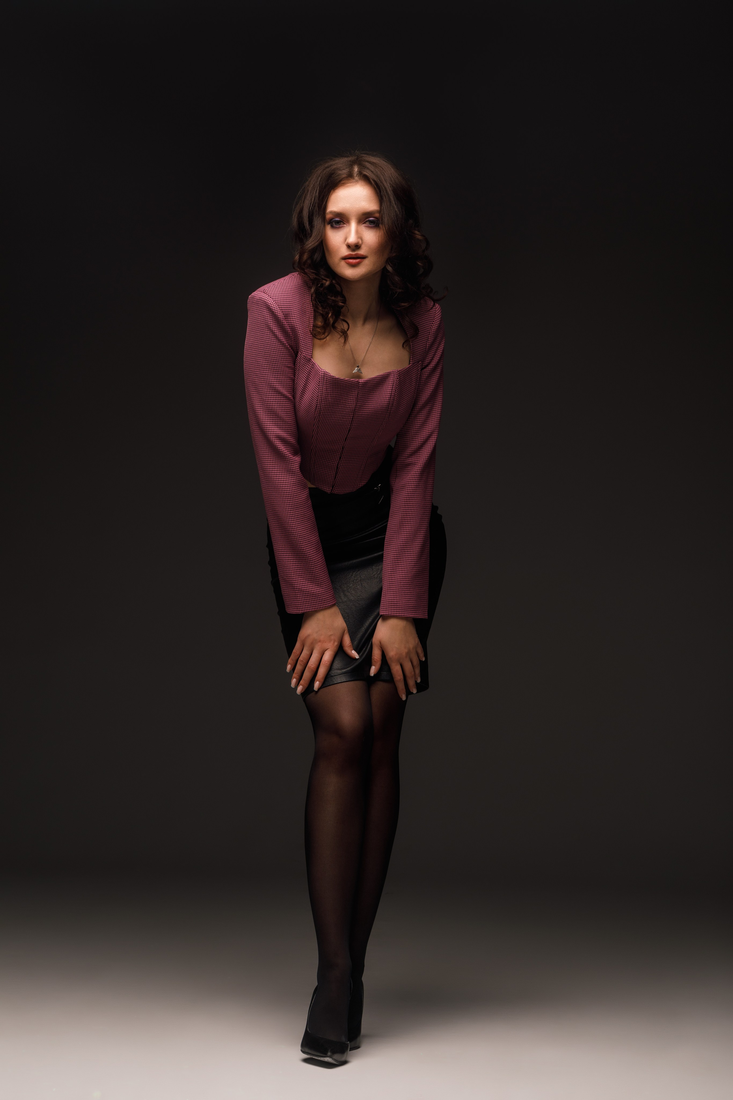 Съемка в студии на циклораме с Анастасией для «себя»