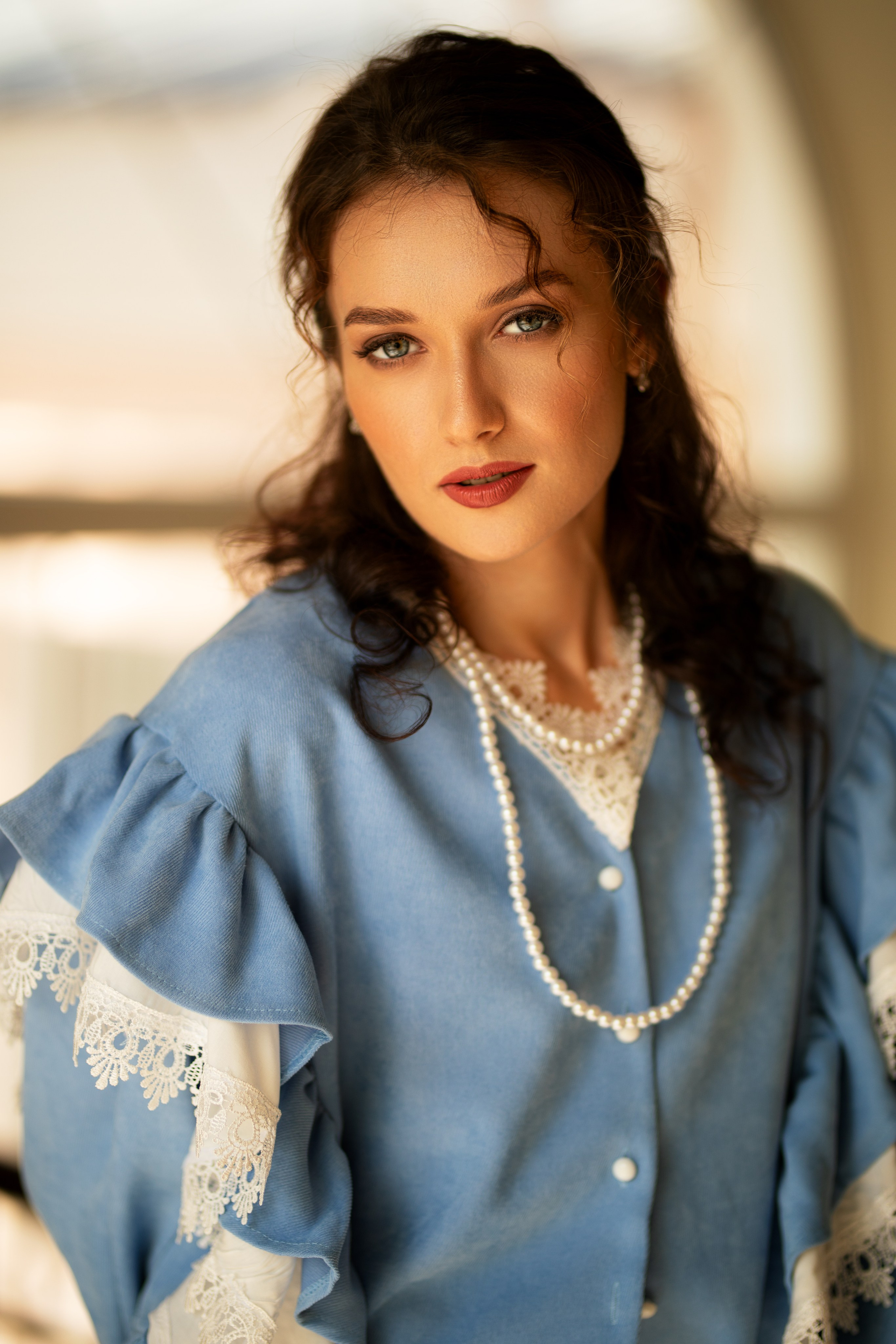 Фотосет с Анастасией в интерьере в формате «Я красивая». Дмитрий Шульгин, портретный фотограф в Воронеже