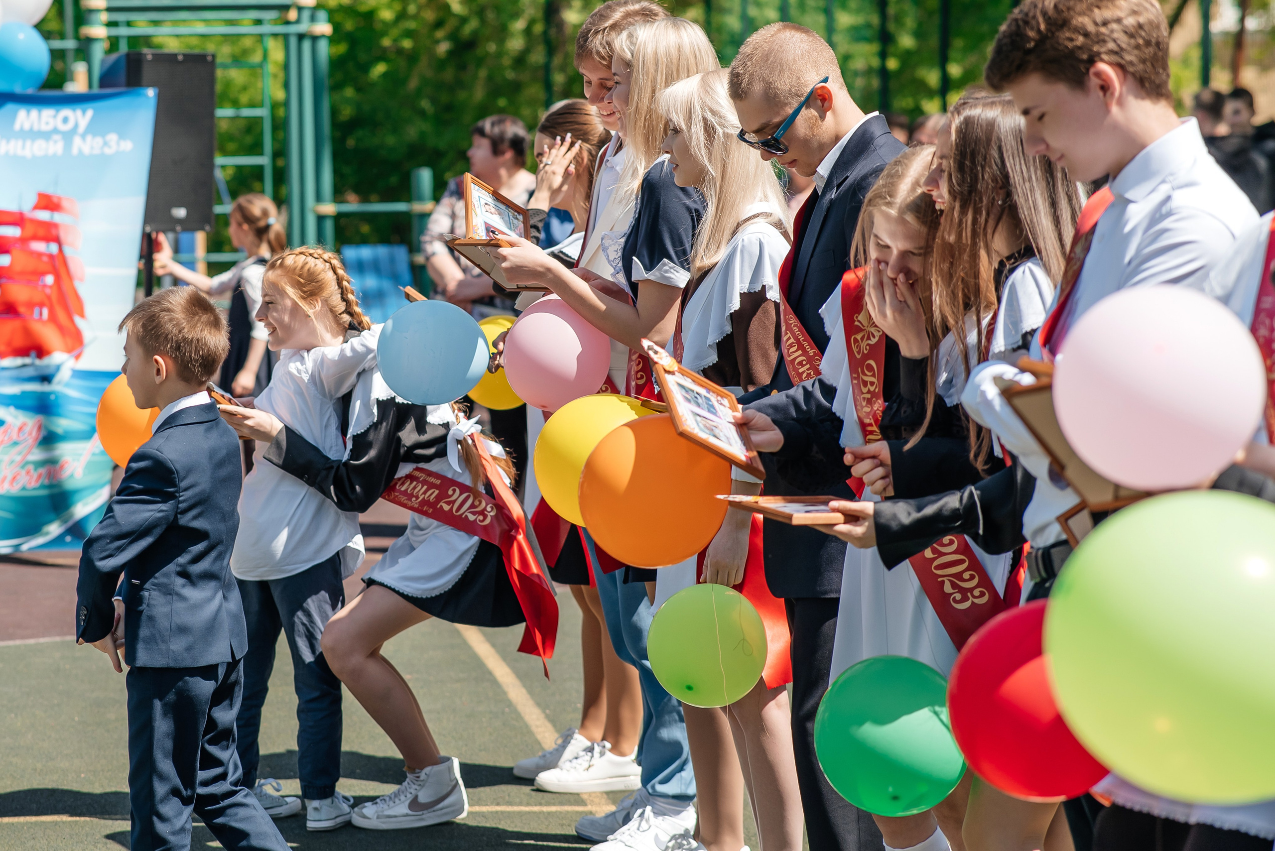 Последний звонок Лицей № 3. Свадебный фотограф Елена Рякина