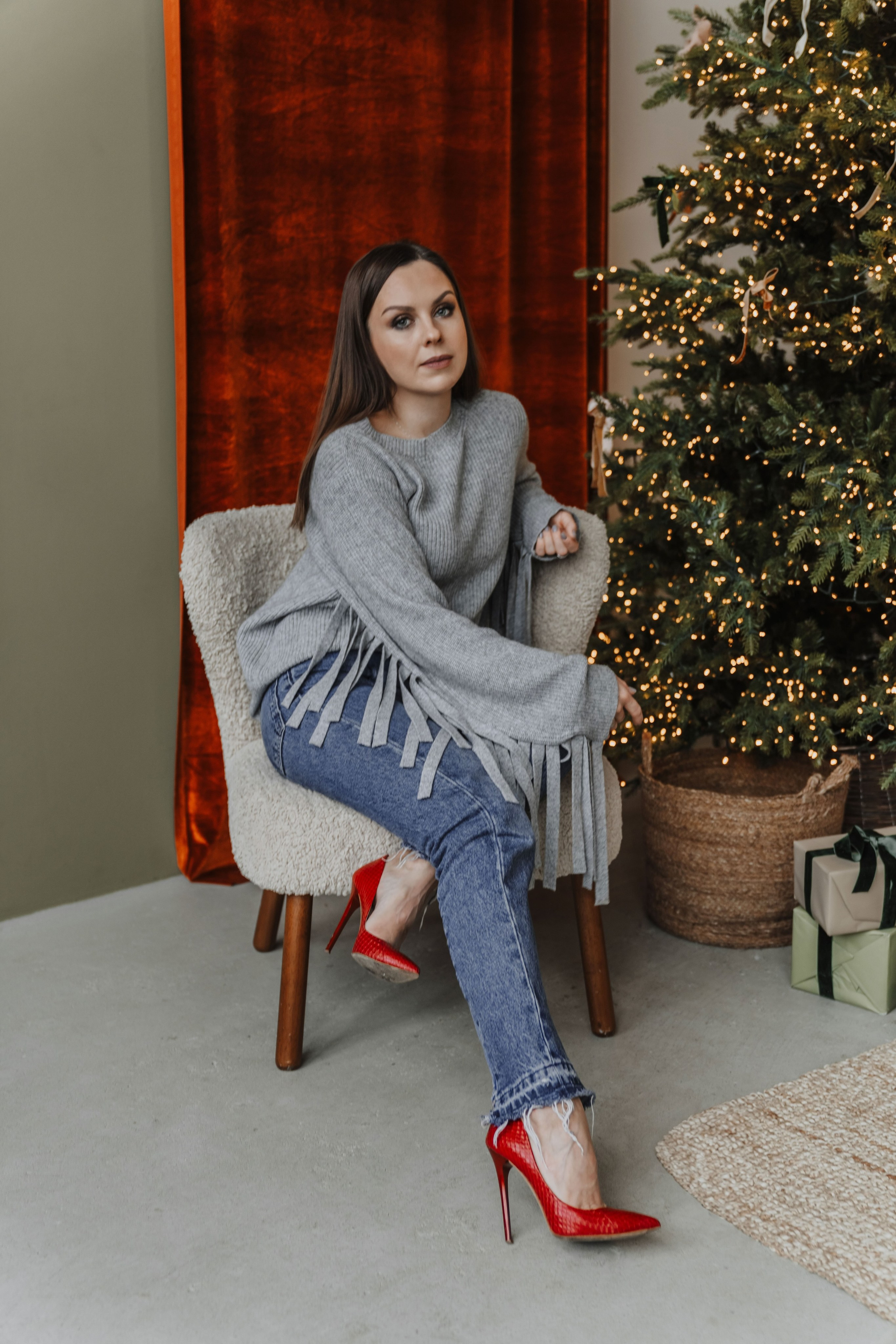 Michail, Ekaterina and Masha. Christmas. Minsk. Olga Modjaro