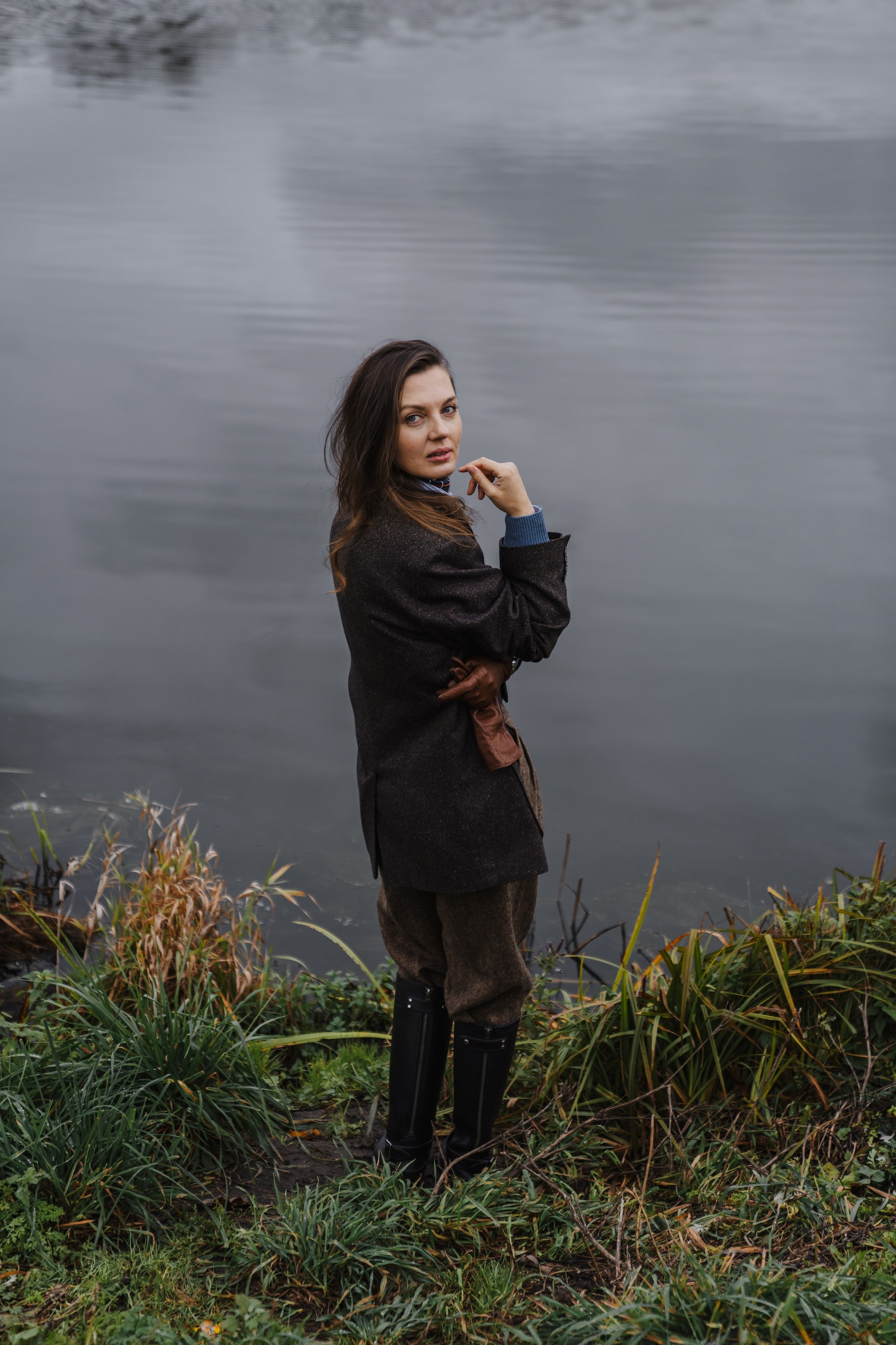 Юля. Осень, в британском стиле, Минск. Olga Modjaro