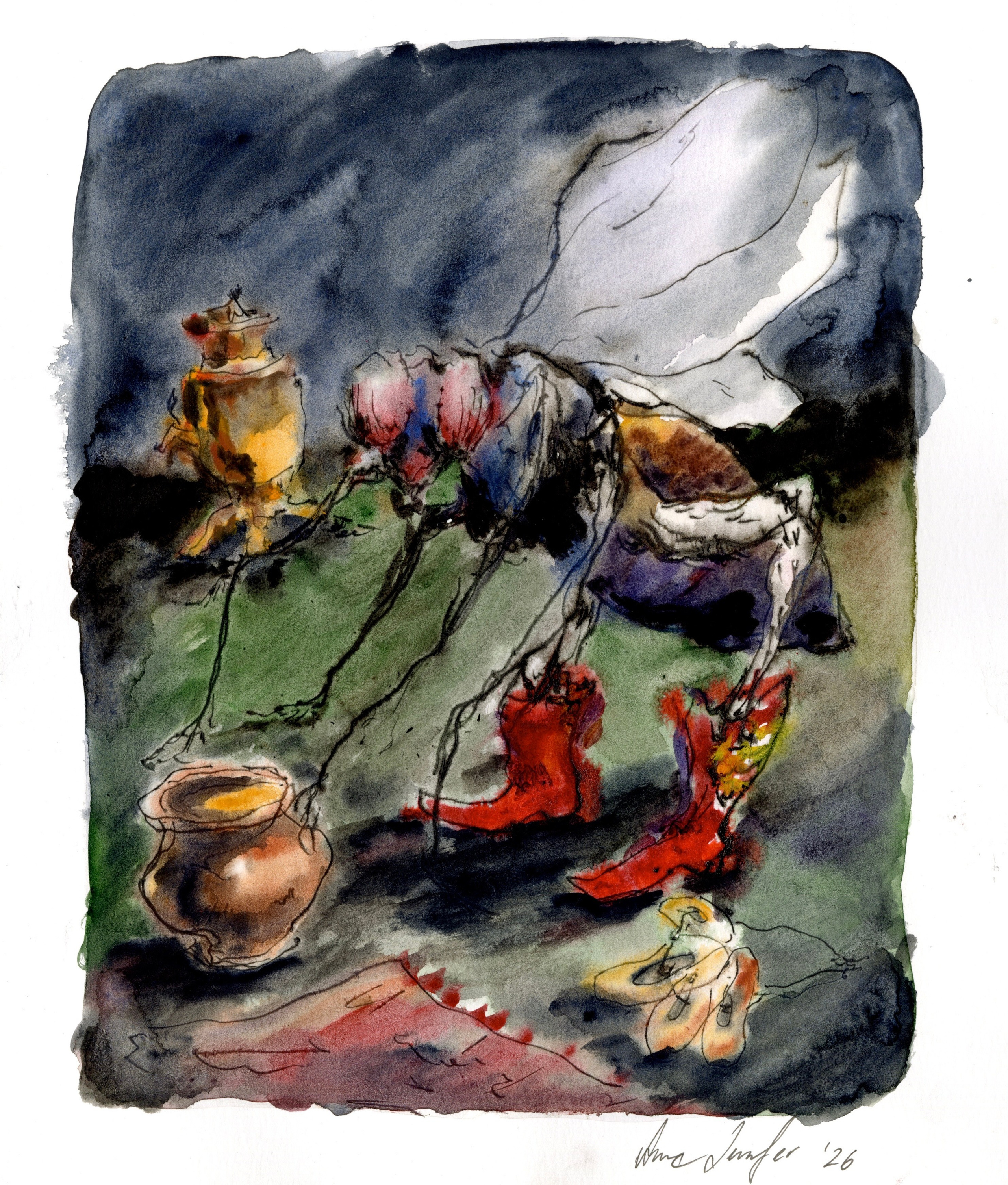 Watercolors. Anna Jennifer | Contemporary Artist