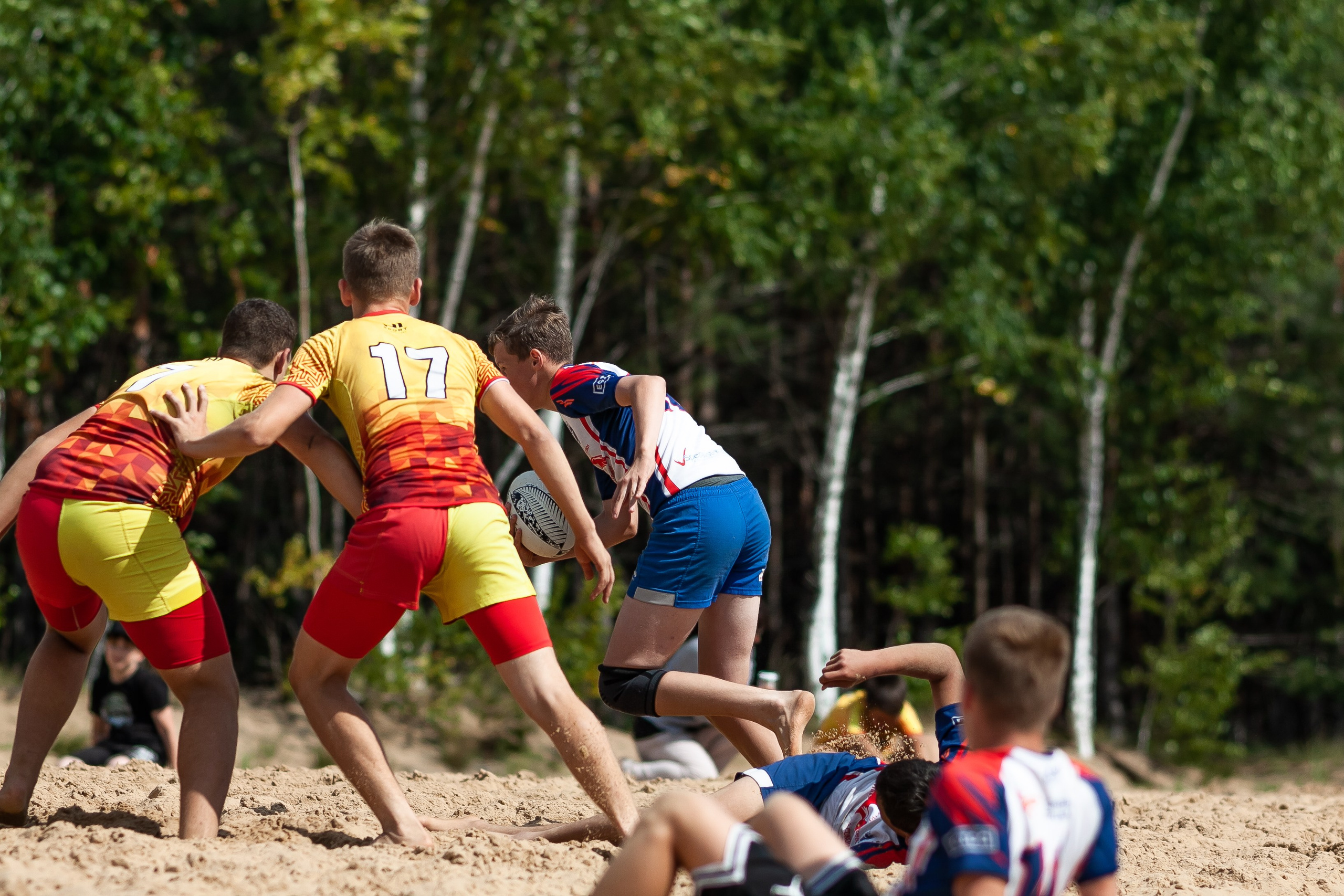 «Кубок «Молота» по пляжному Регби. Фотография