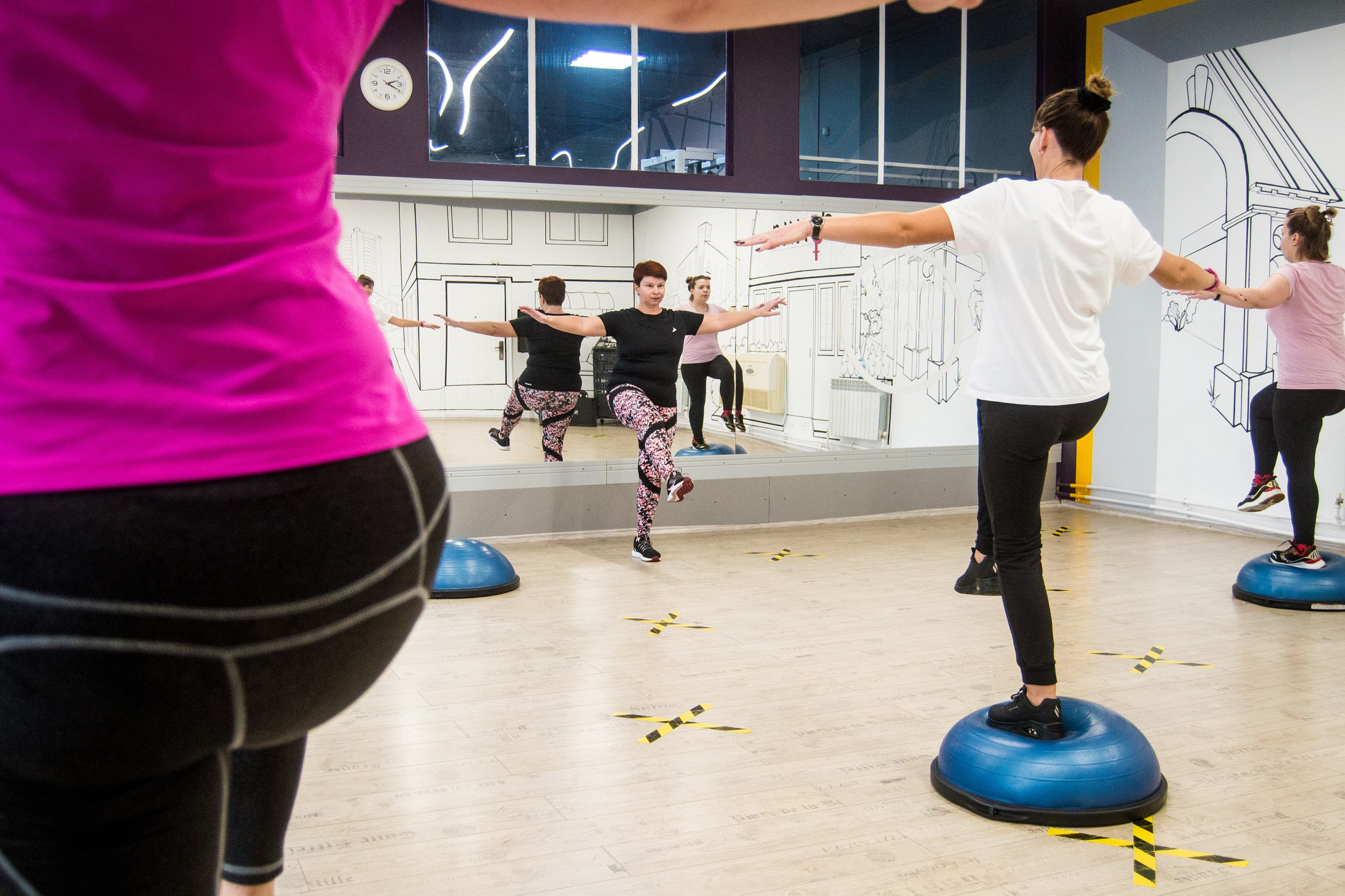 Женский фитнес клуб «Донна». Фотограф Медведева Полина