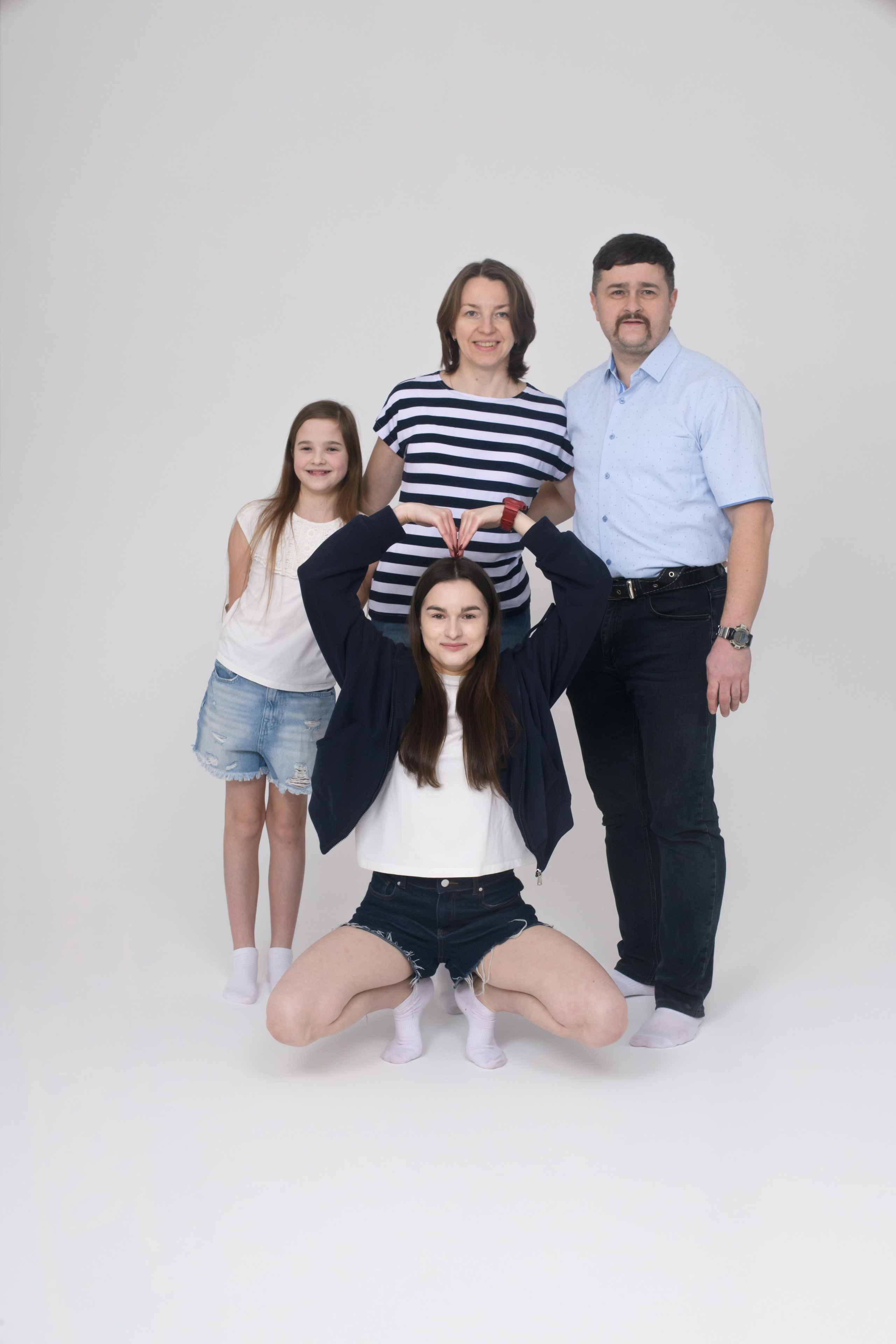 С семьей и друзьями. ON студия автопортрета в Москве