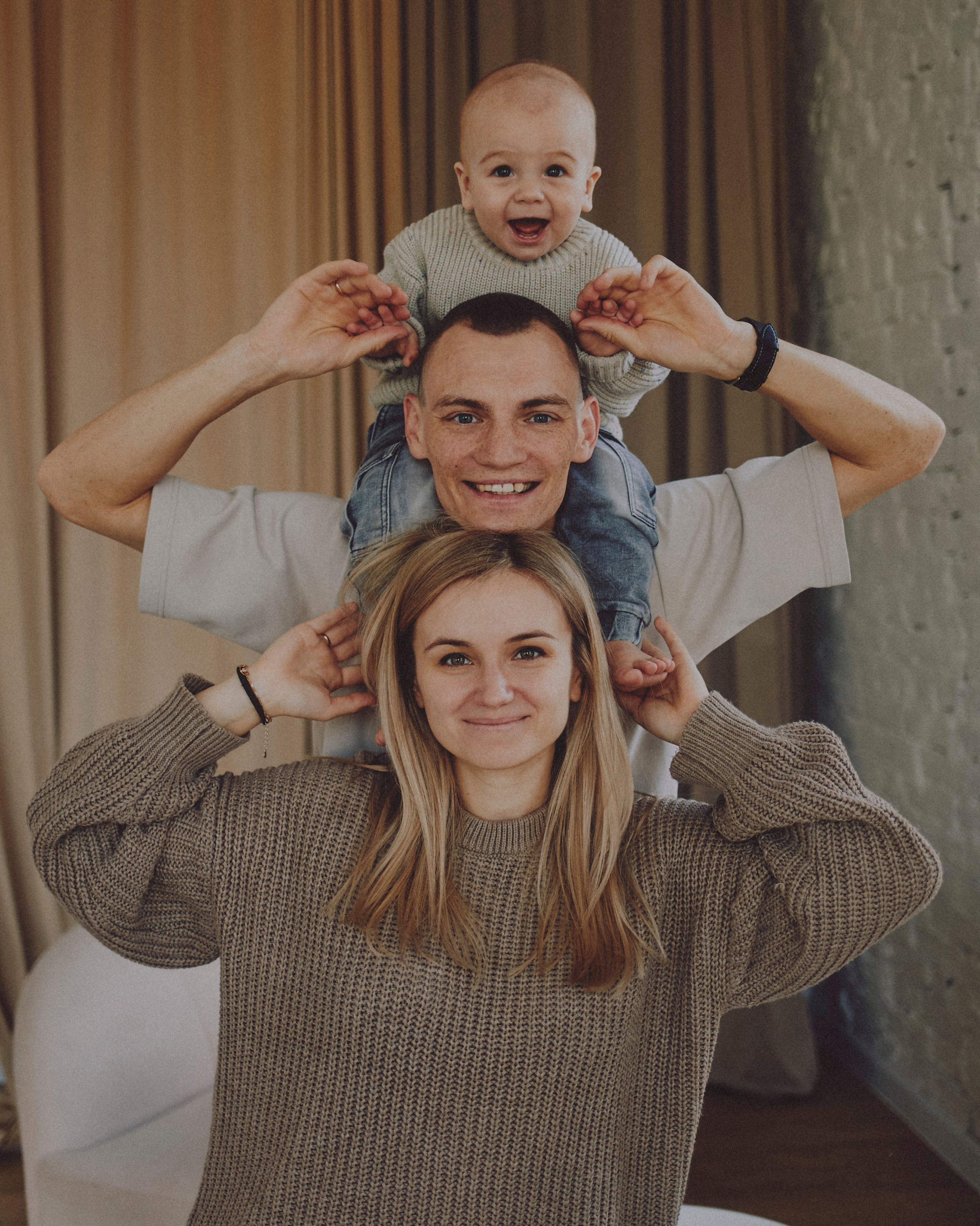 Саша, Алёна и Рома. Портретный фотограф в Москве Ольга Крылова