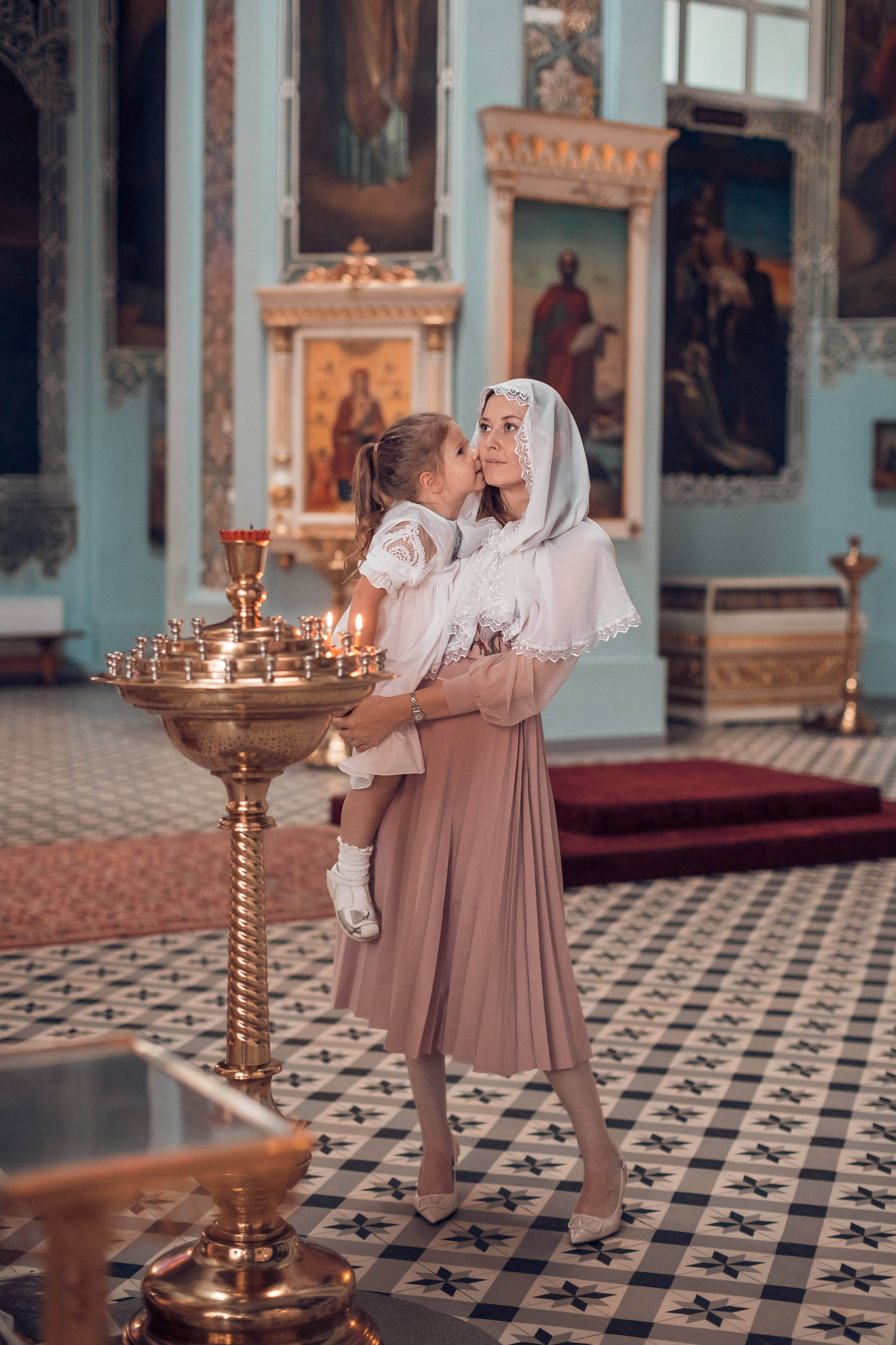 Таинство Крещения Ярославы. Храм Сошествия Святого Духа. Главная