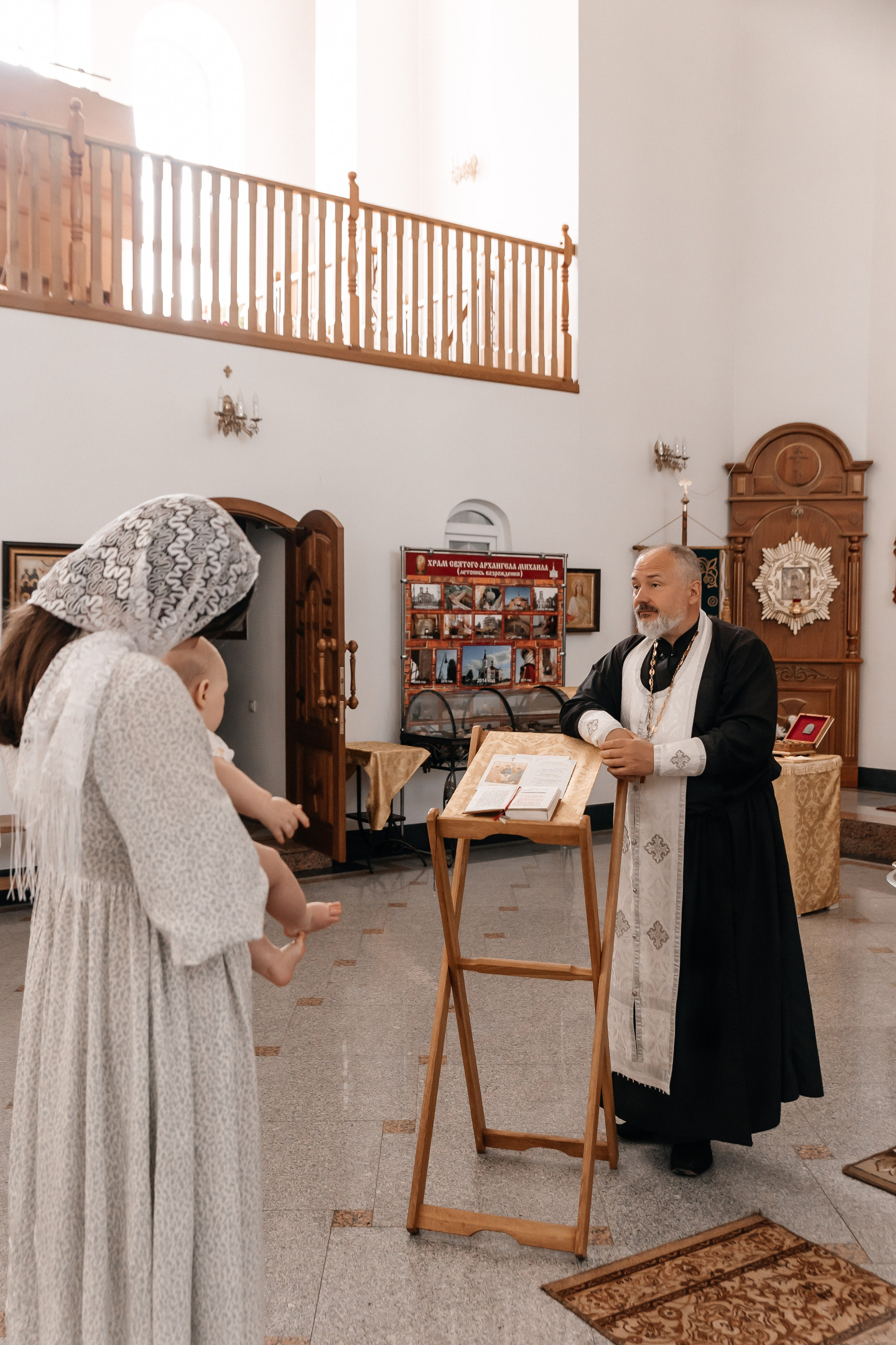 Крещение Роберта. Семейный фотограф Минск Усова Ольга
