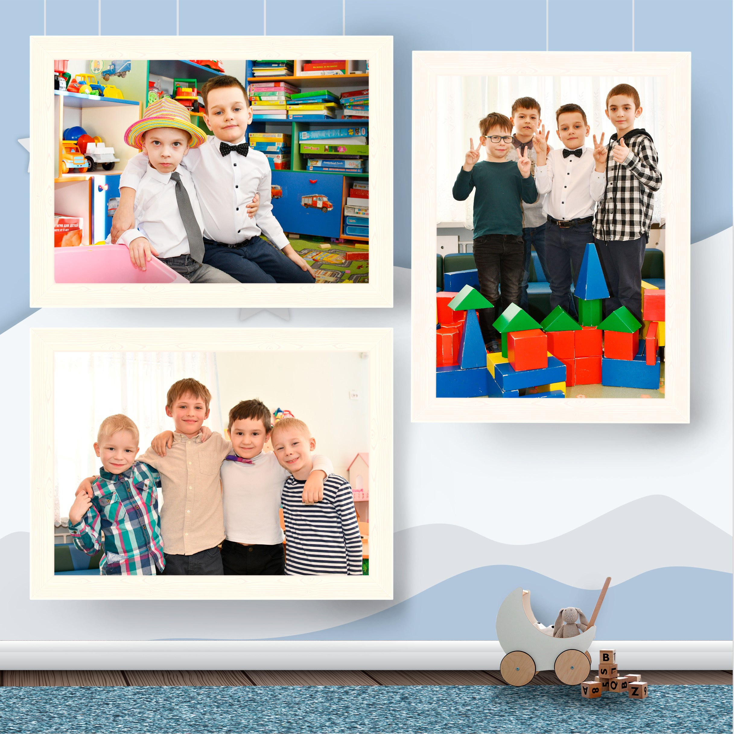 Макет альбома для детского сада. Фотограф в Санкт-Петербурге Ксения Яковчук