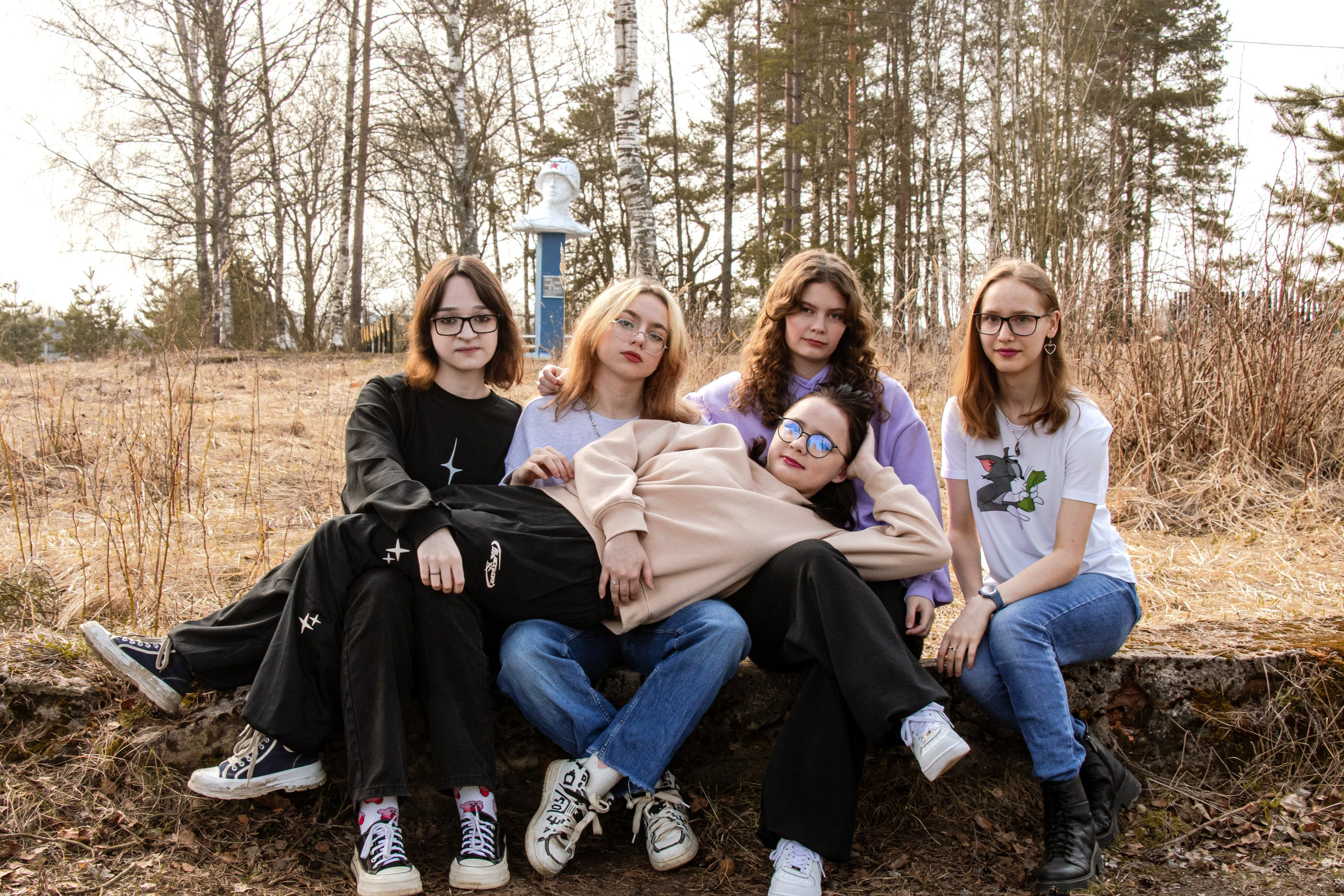 Фотосъемка на улице для 9 класса. Фотограф в Санкт-Петербурге Ксения Яковчук