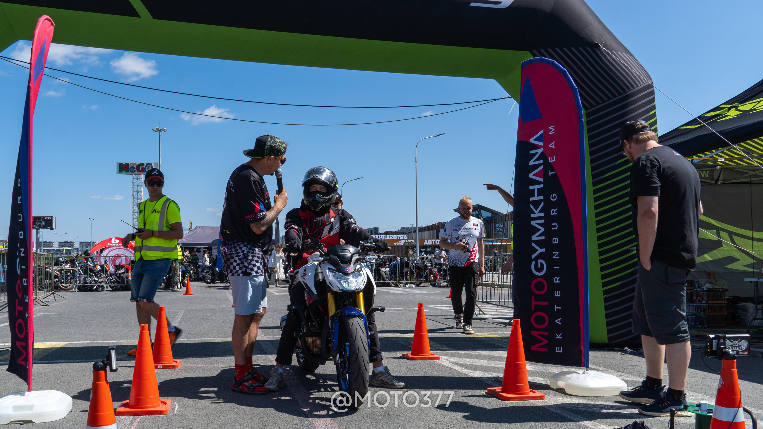 Motogymkhana CUP 1 Ekat 2025. Moto377