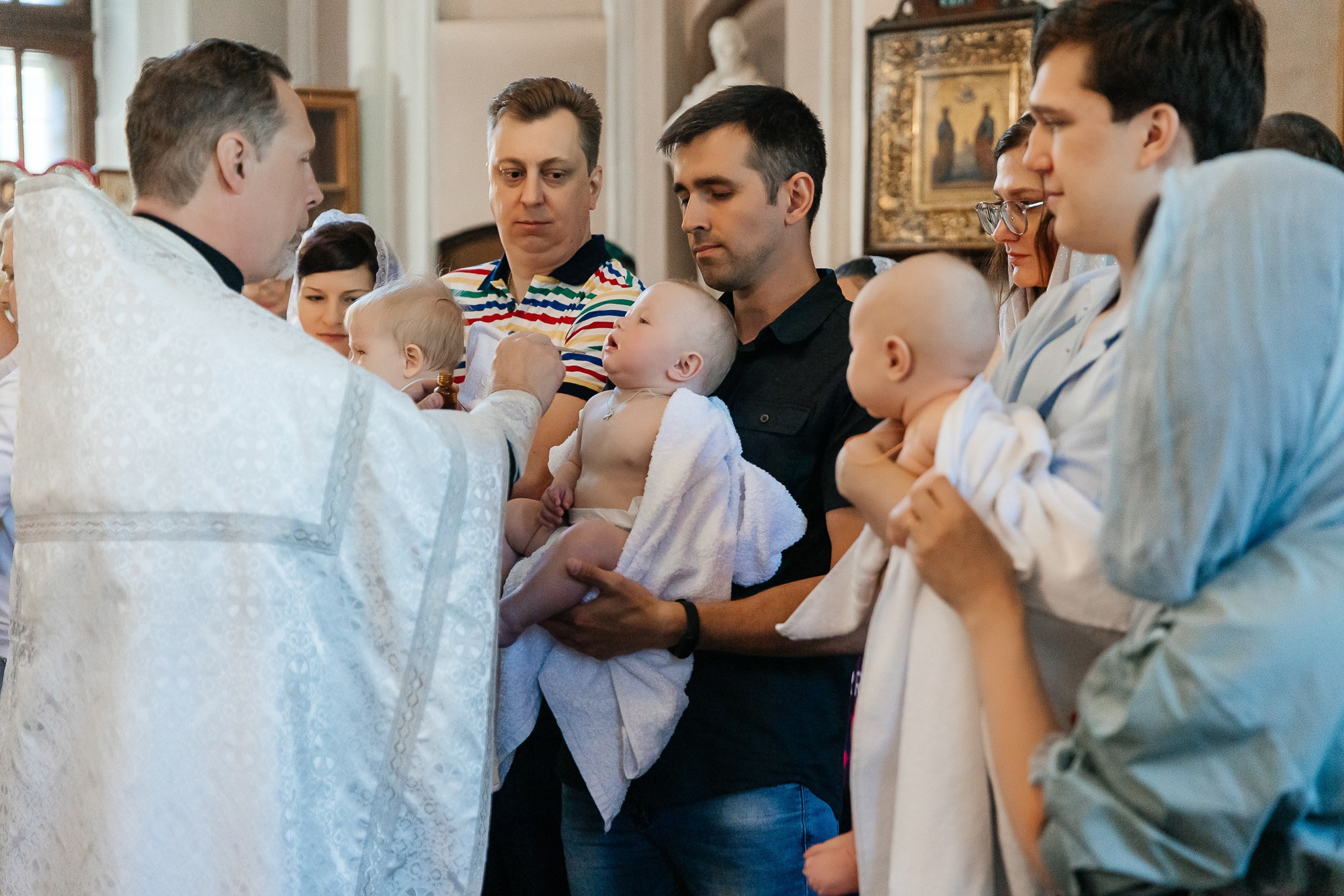 Таинство крещения Дмитрия (28 мая 2023). Свадебный и семейный фотограф Крамар Наталья