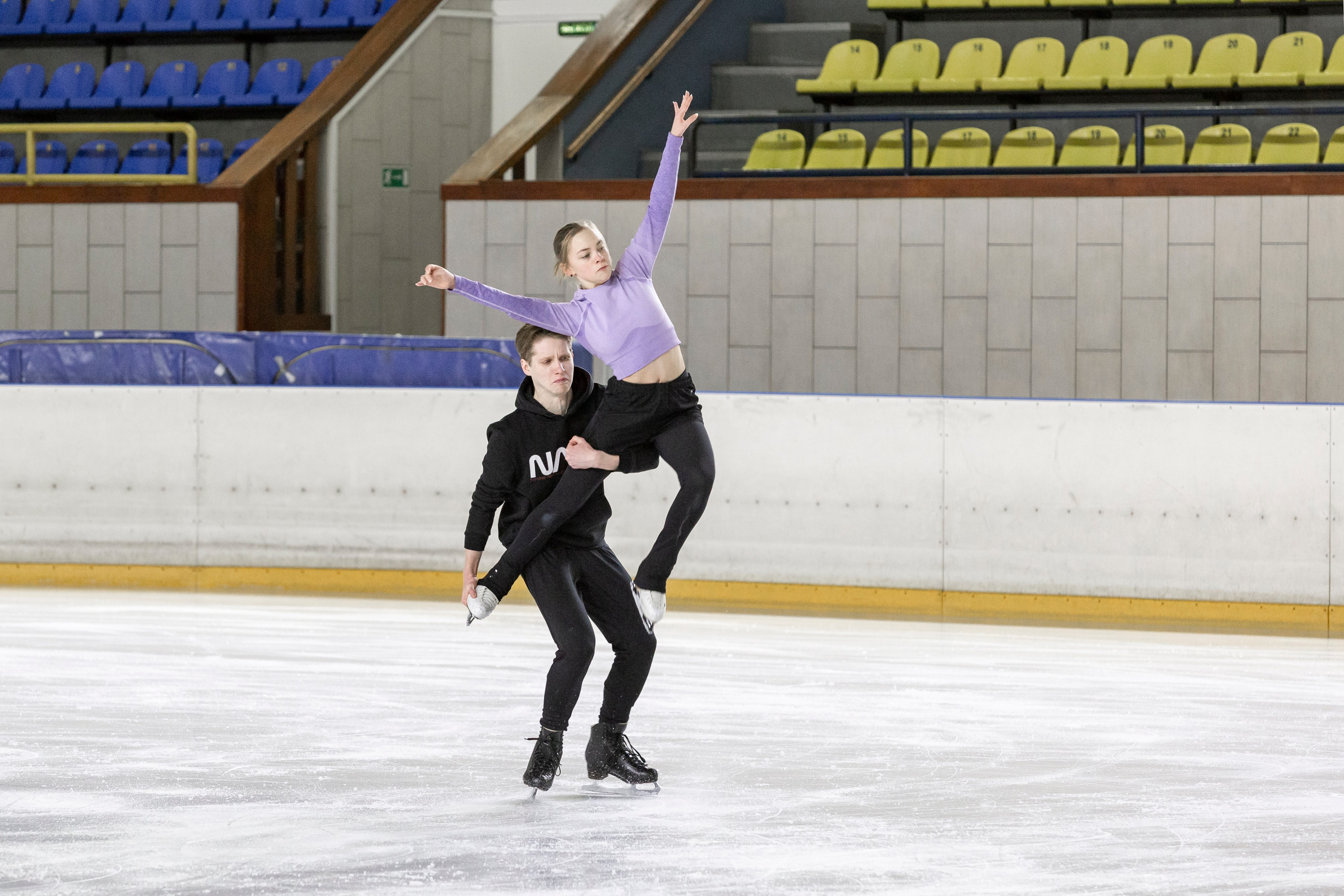 Тренировка на льду. Репортажный фотограф в Москве