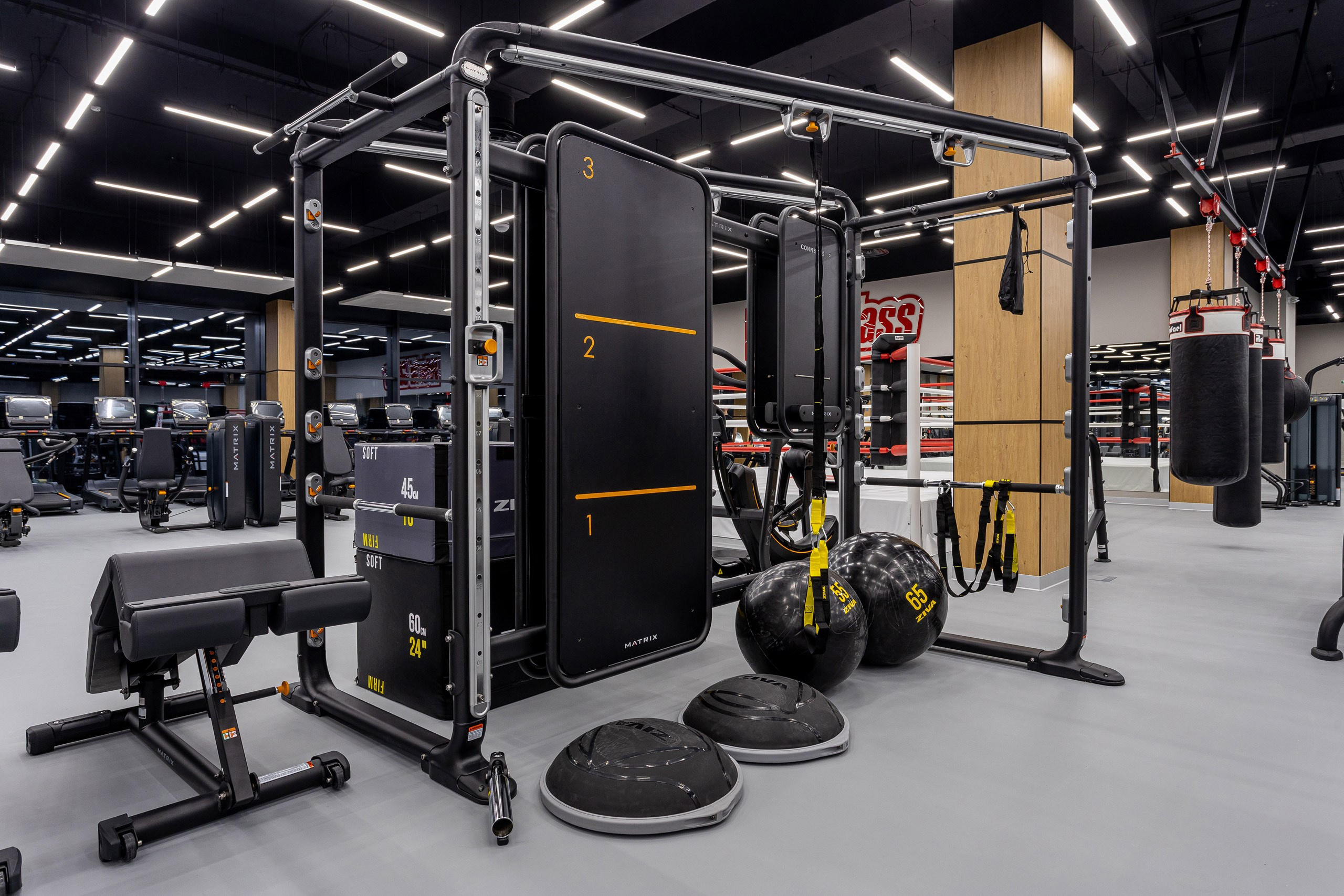 Gym. Interior photographer Vitalii in Portland and Vancouver