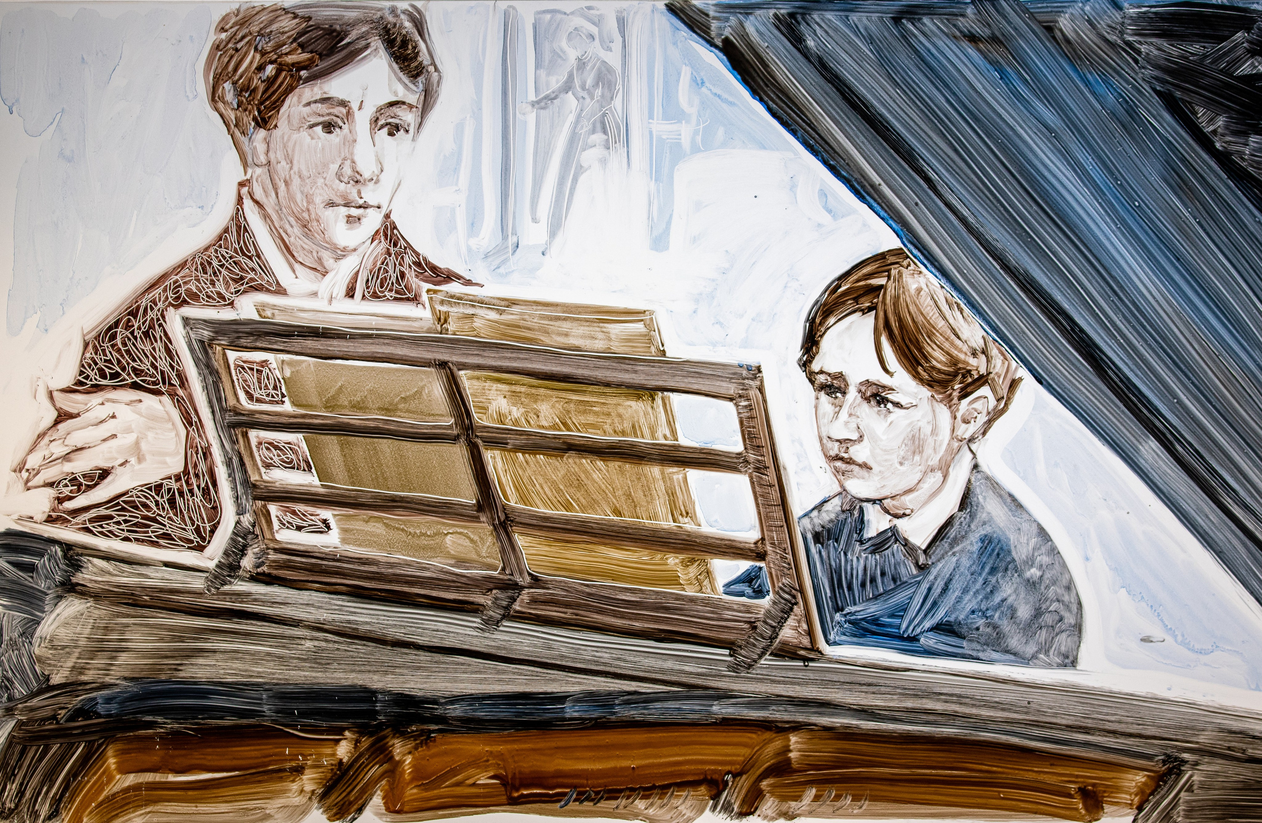 Чайковский. Художник Анна Хопта