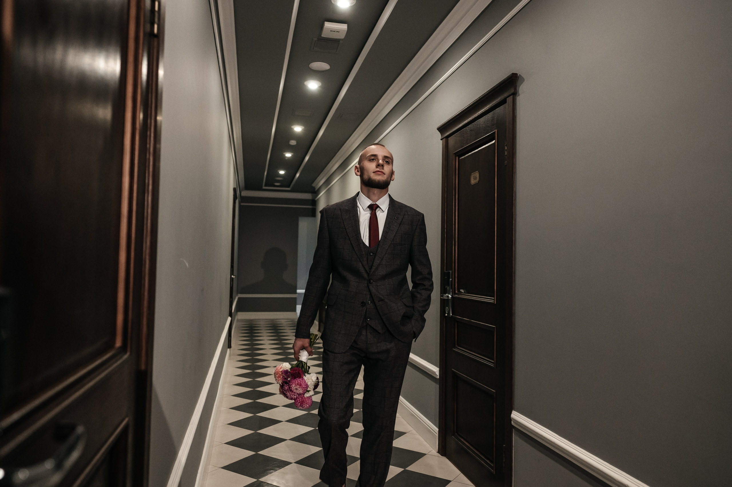 Максим и Наталья. Сборы, прогулка. Фотограф Екатерина Бочарникова