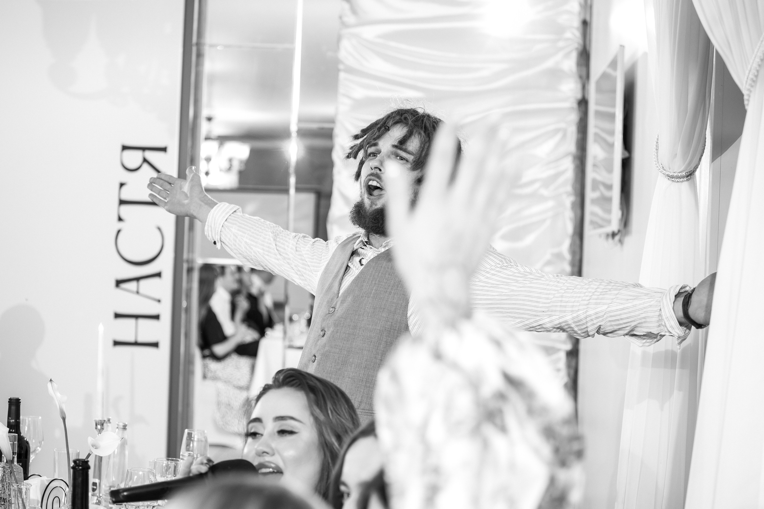 V | A. Чёрно-белая история любви. Свадебный фотограф Настя Шелл г. Череповец