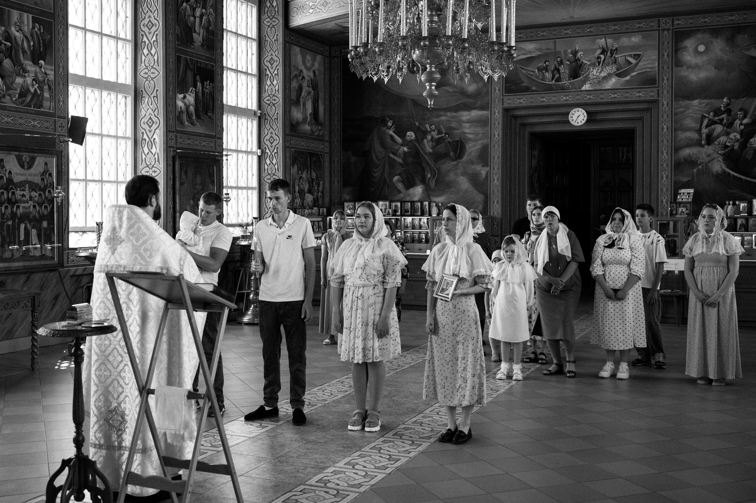 Таинство Крещения Дарьи (Храм Преполовения Пятидесятницы). Фотограф Ярута Оксана / Ростов-на-Дону