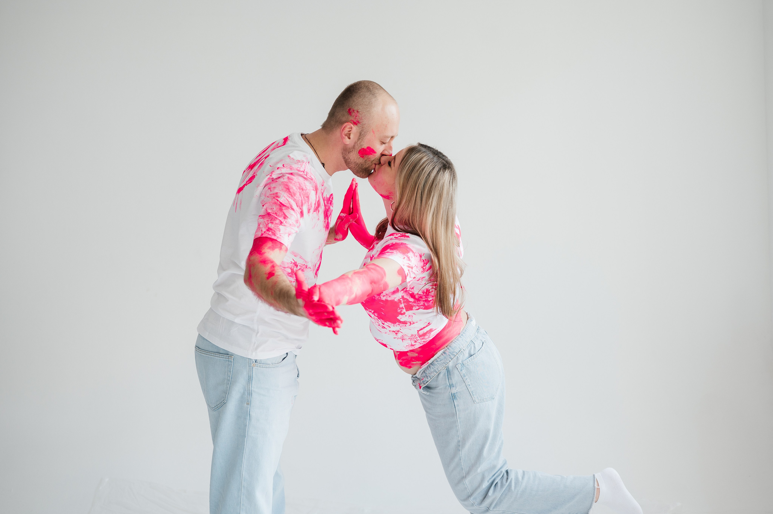 Гендер пати с красками. Свадебный и семейный фотограф в Краснодаре Алина Мельник