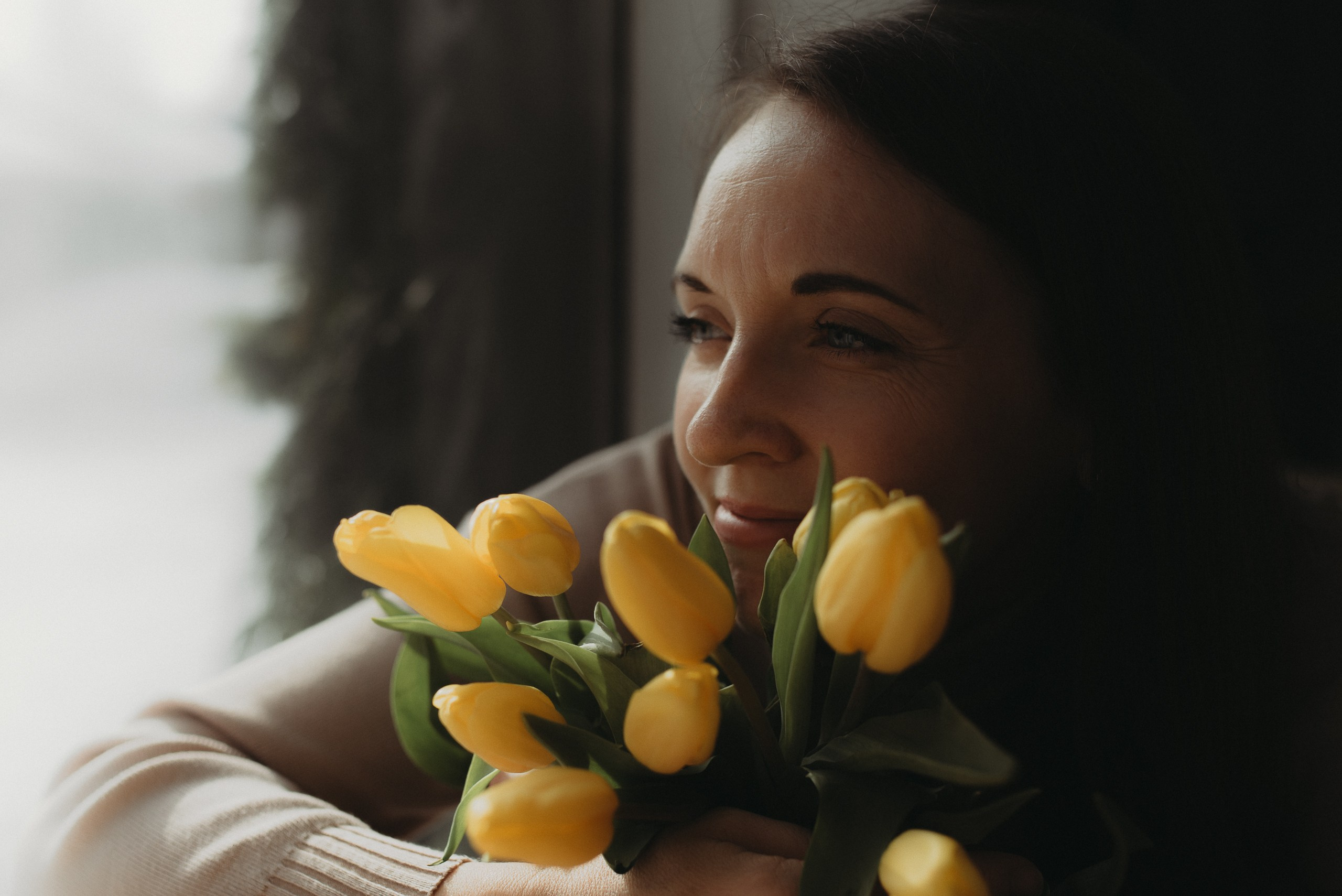 Ира и тюльпаны. Семейный и детский фотограф в Новосибирске и Краснообске — Анна Ким