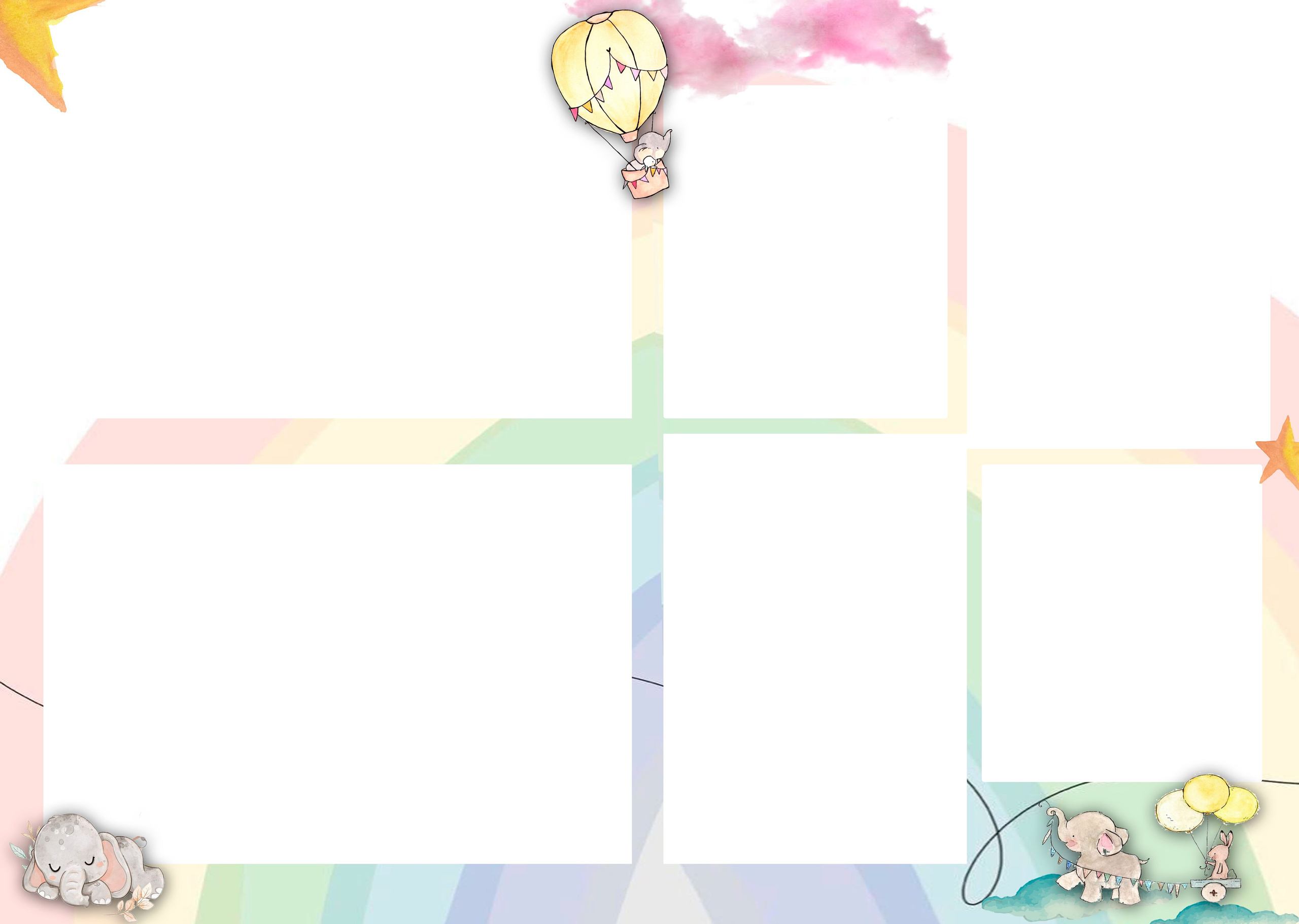 Слоник и зайка. ALBUMIA