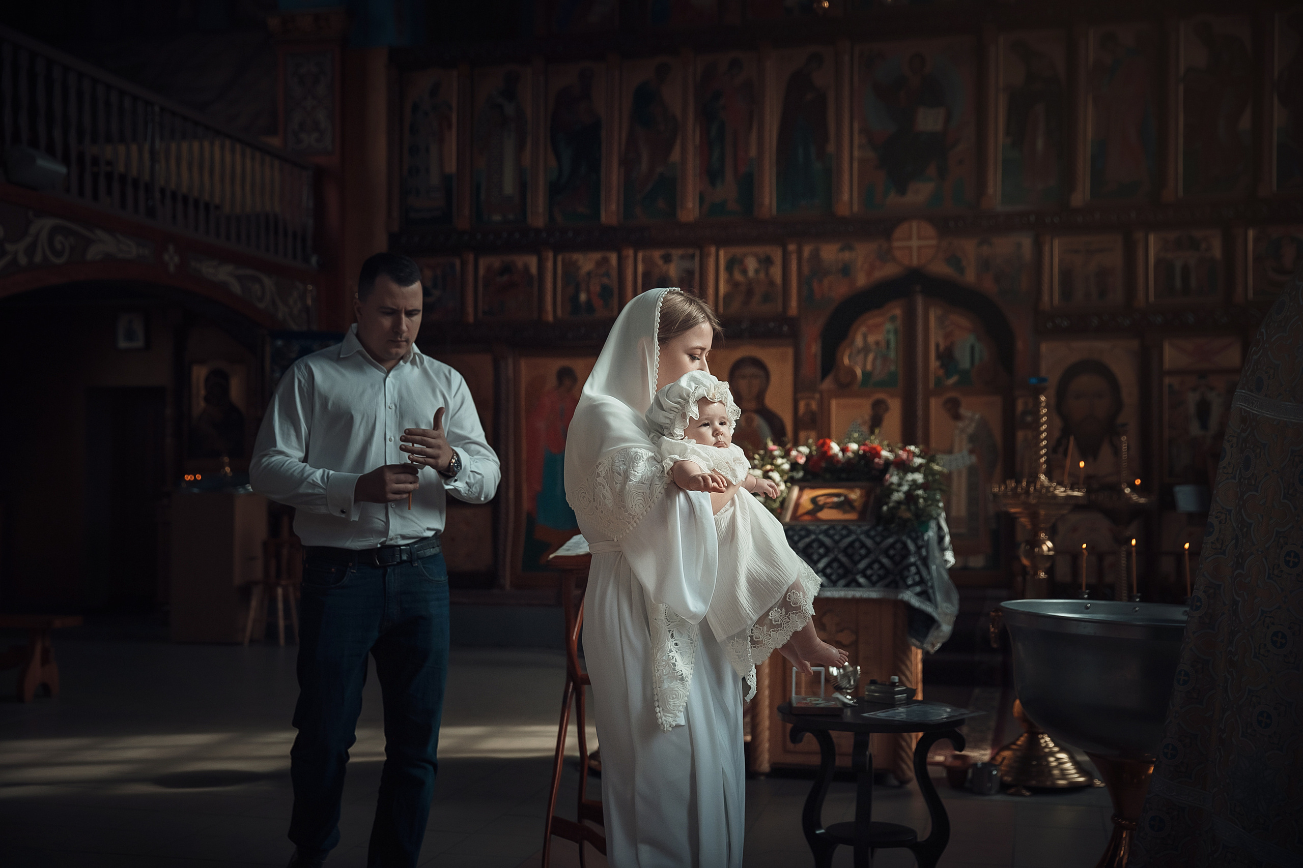 Крещение Софии. Фотограф крещения и венчания ОКСАНА МАЙОРОВА
