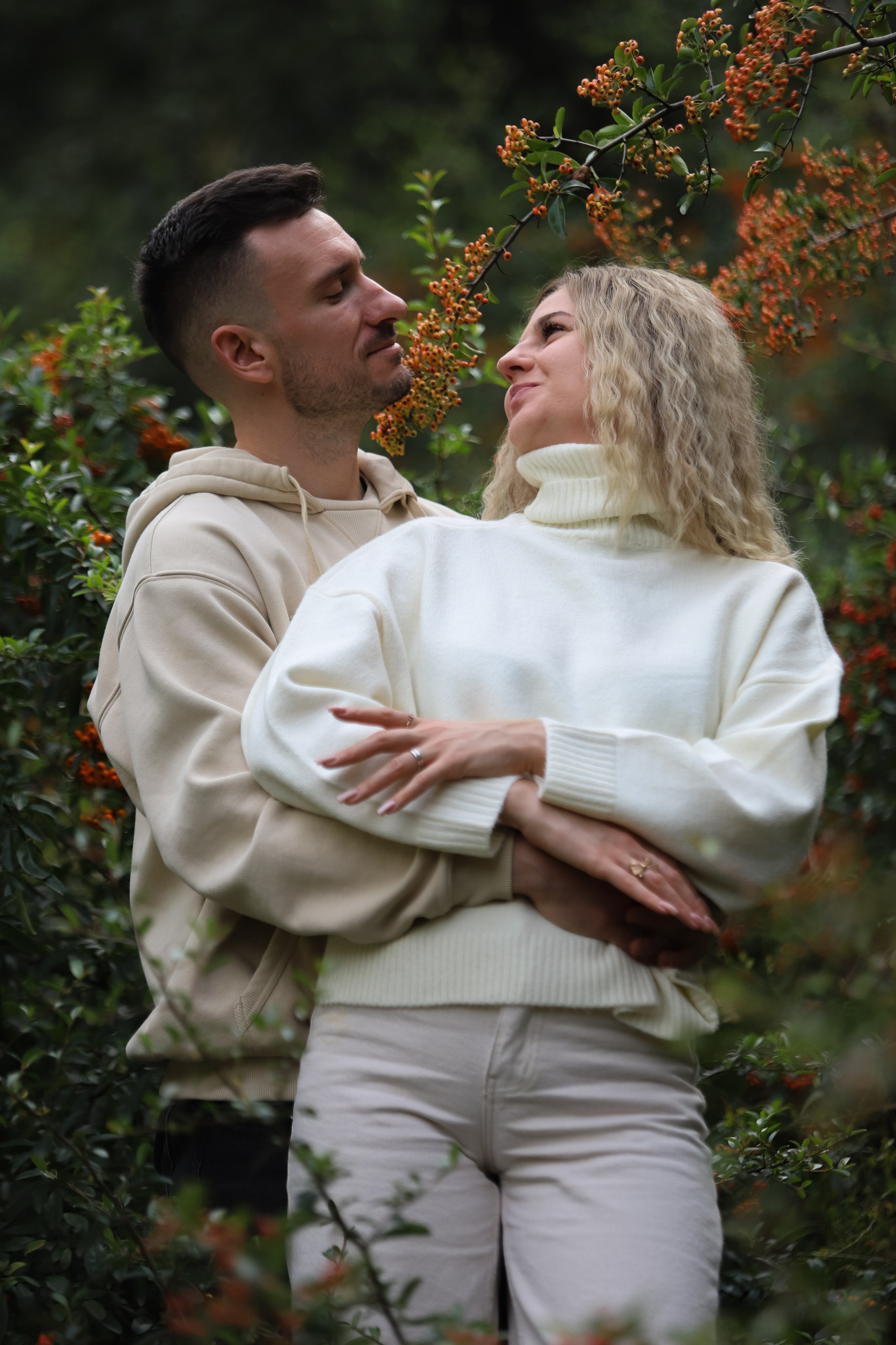 Ирина и Василий. Ботанический сад. Photographer Pavel Varlakov