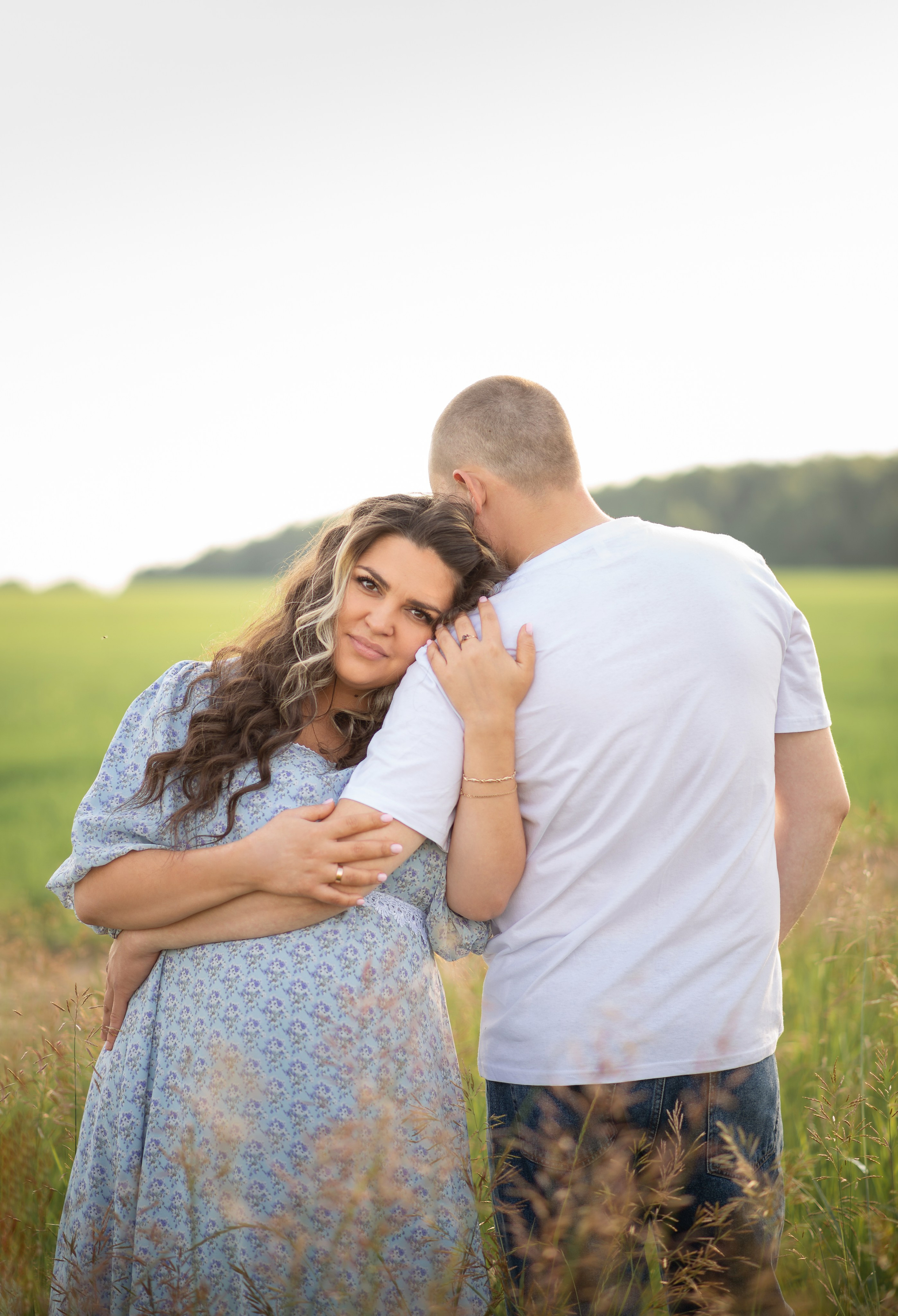 Съемка в поле. Фотограф новорожденных Екатеринбург, Первоуральск