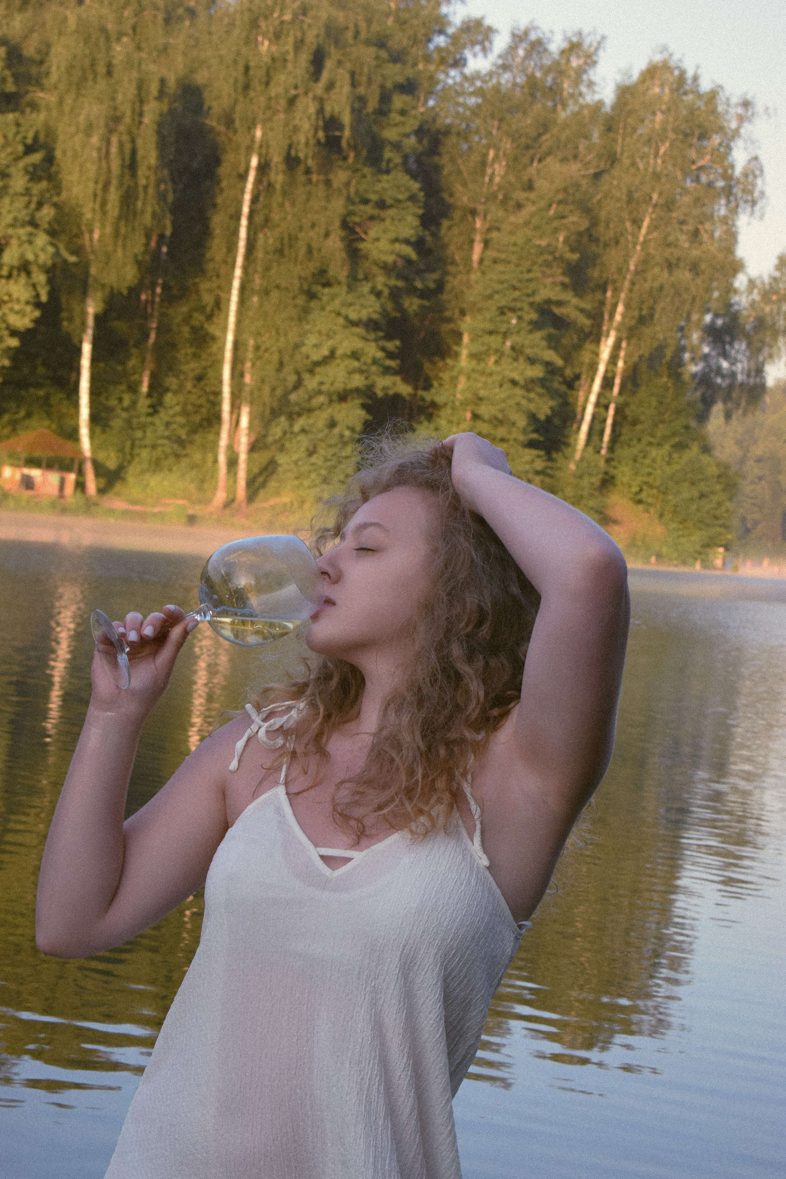 Утро на озере. Фотограф Москва