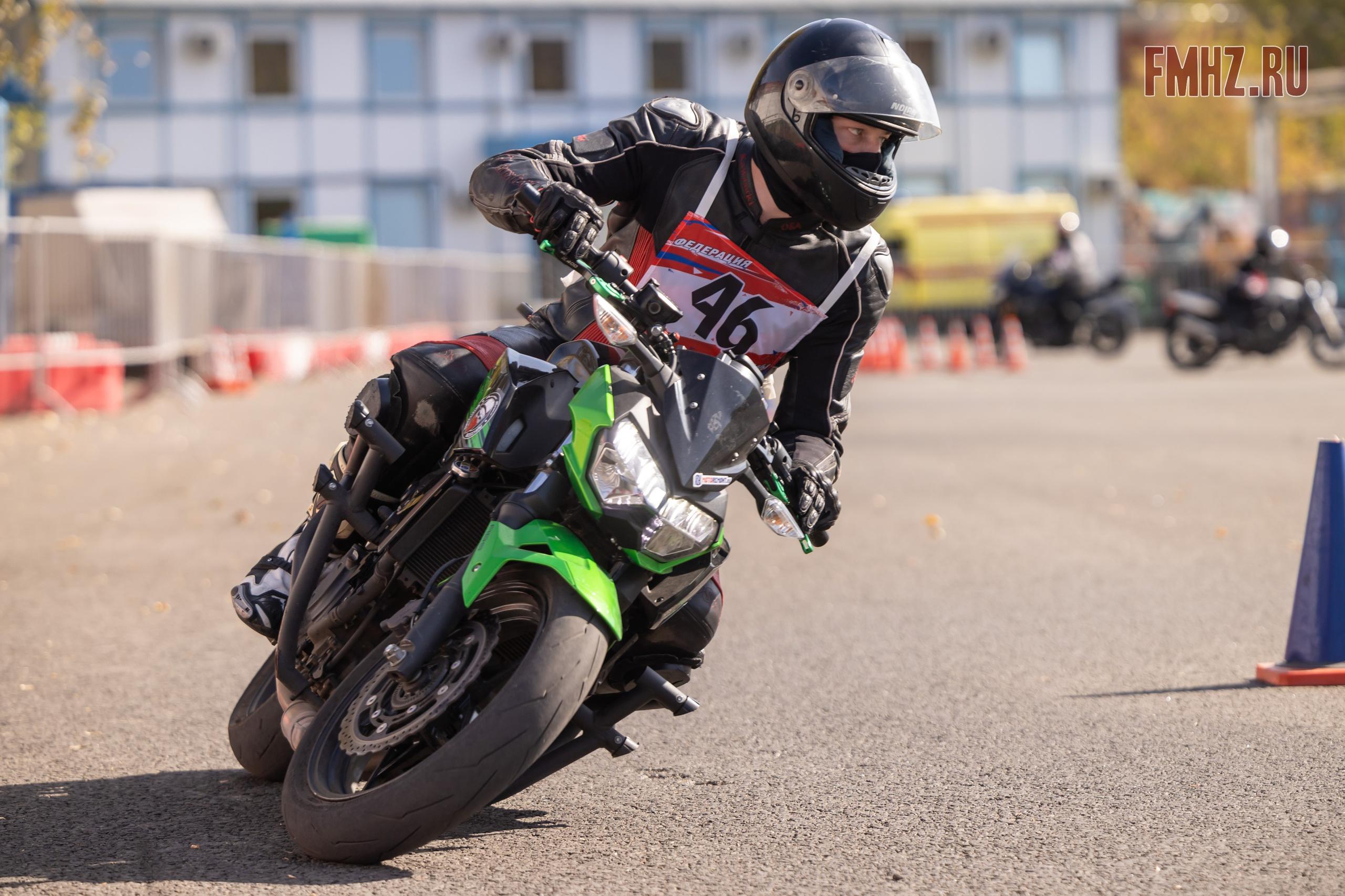 Соревнования по мотоджимхане на площадке Мосгортранс 15.09.2024. Фотограф Владимир Охрименко