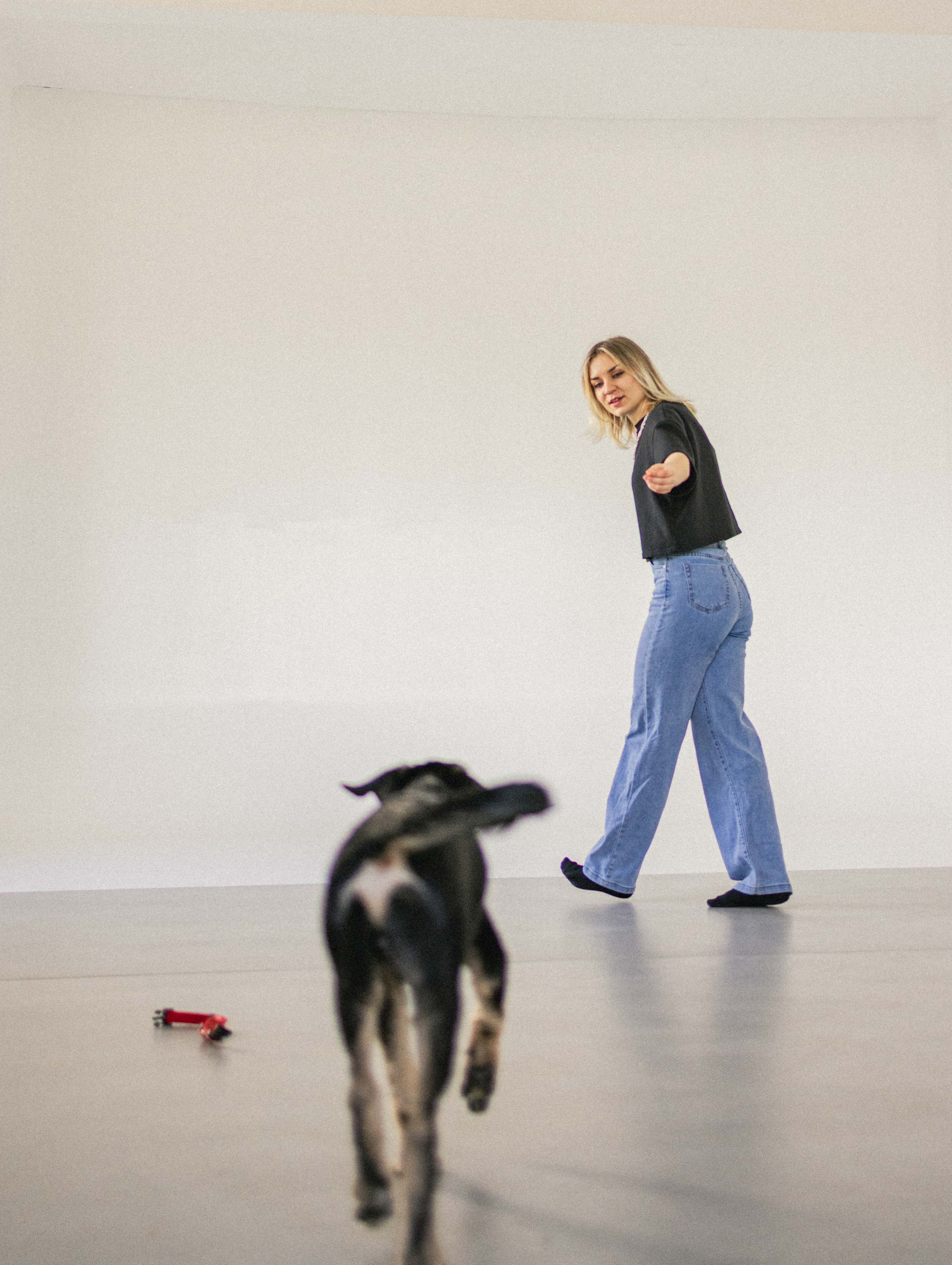 Крис и Тэдди. Фотограф-анималист в Москве Лера Черноног