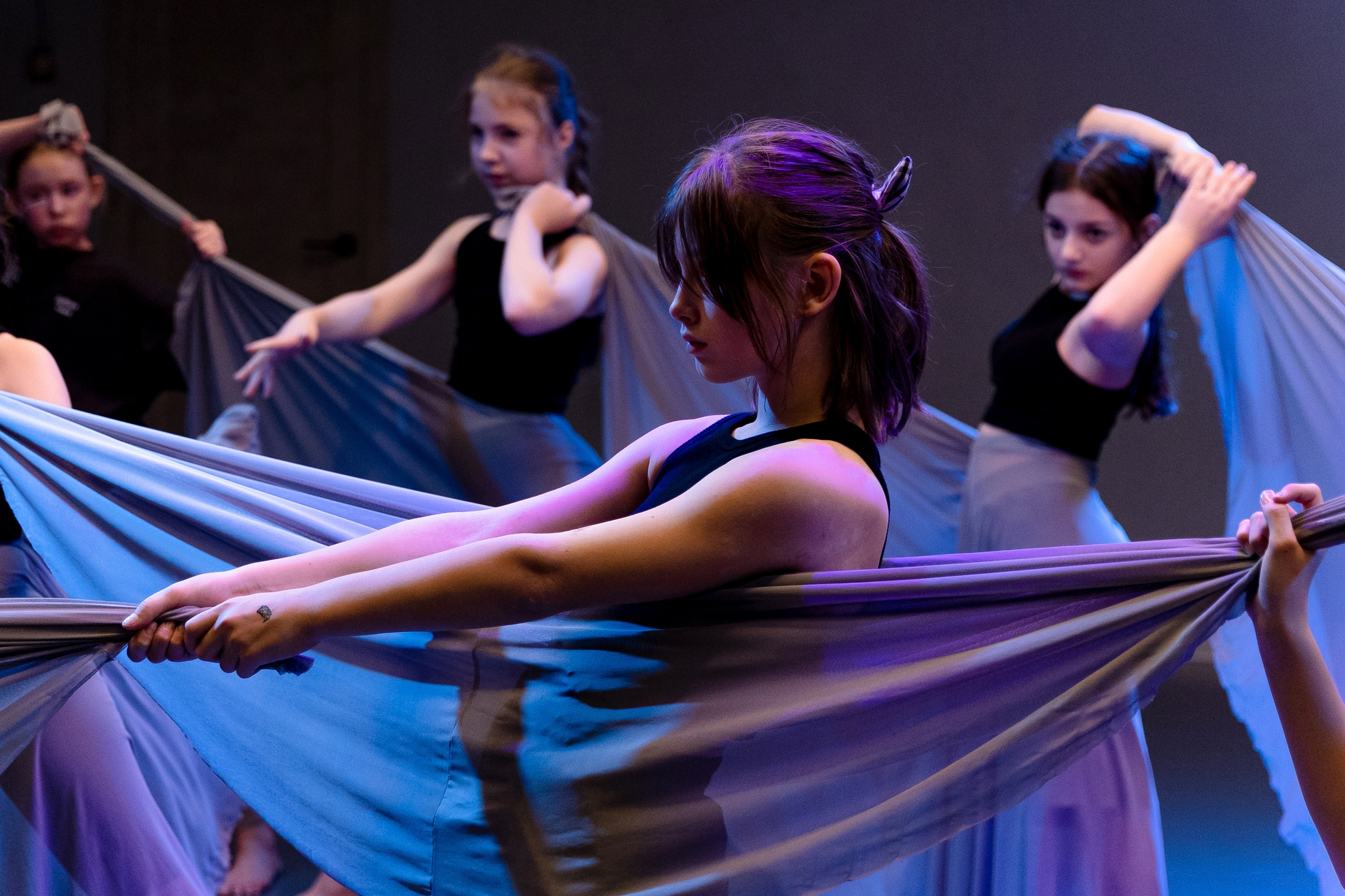 Репетиция в студии современной хореографии PLASTIKA. Главная