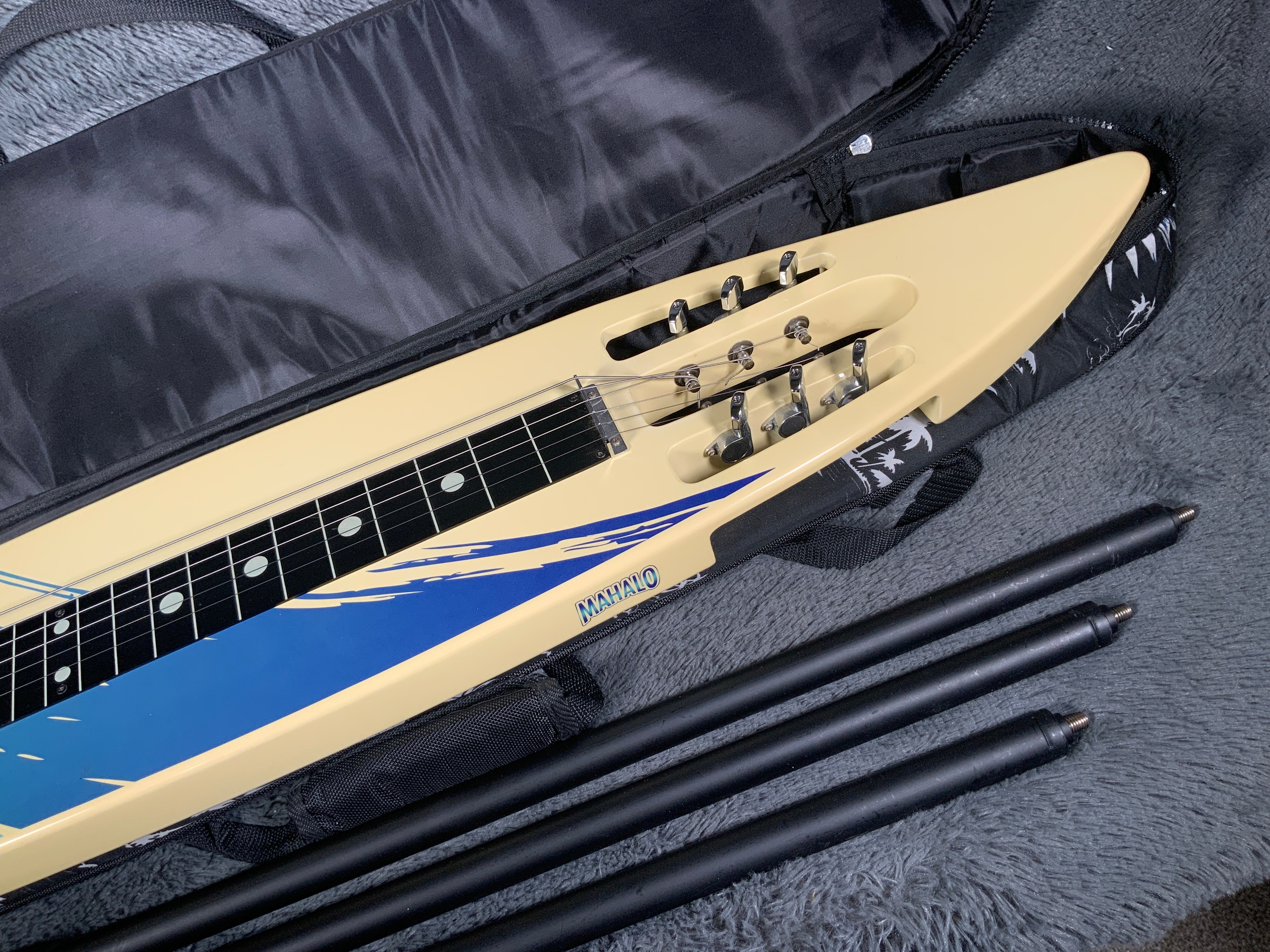 Mahalo Surfboard Lap Steel Guitar