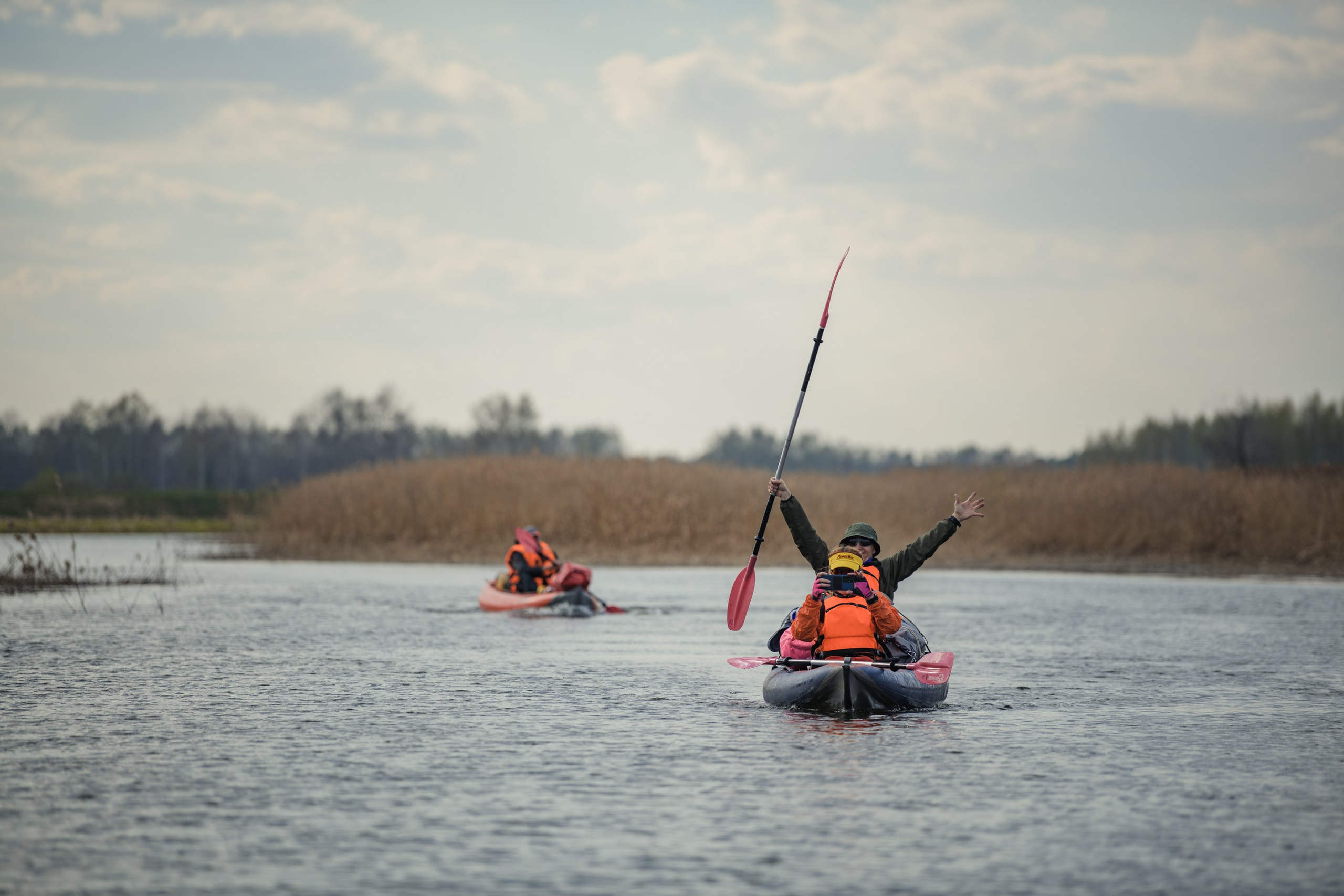 Водный поход 1-й кс по реке Случь. Репортажный фотограф Владимир Беляй