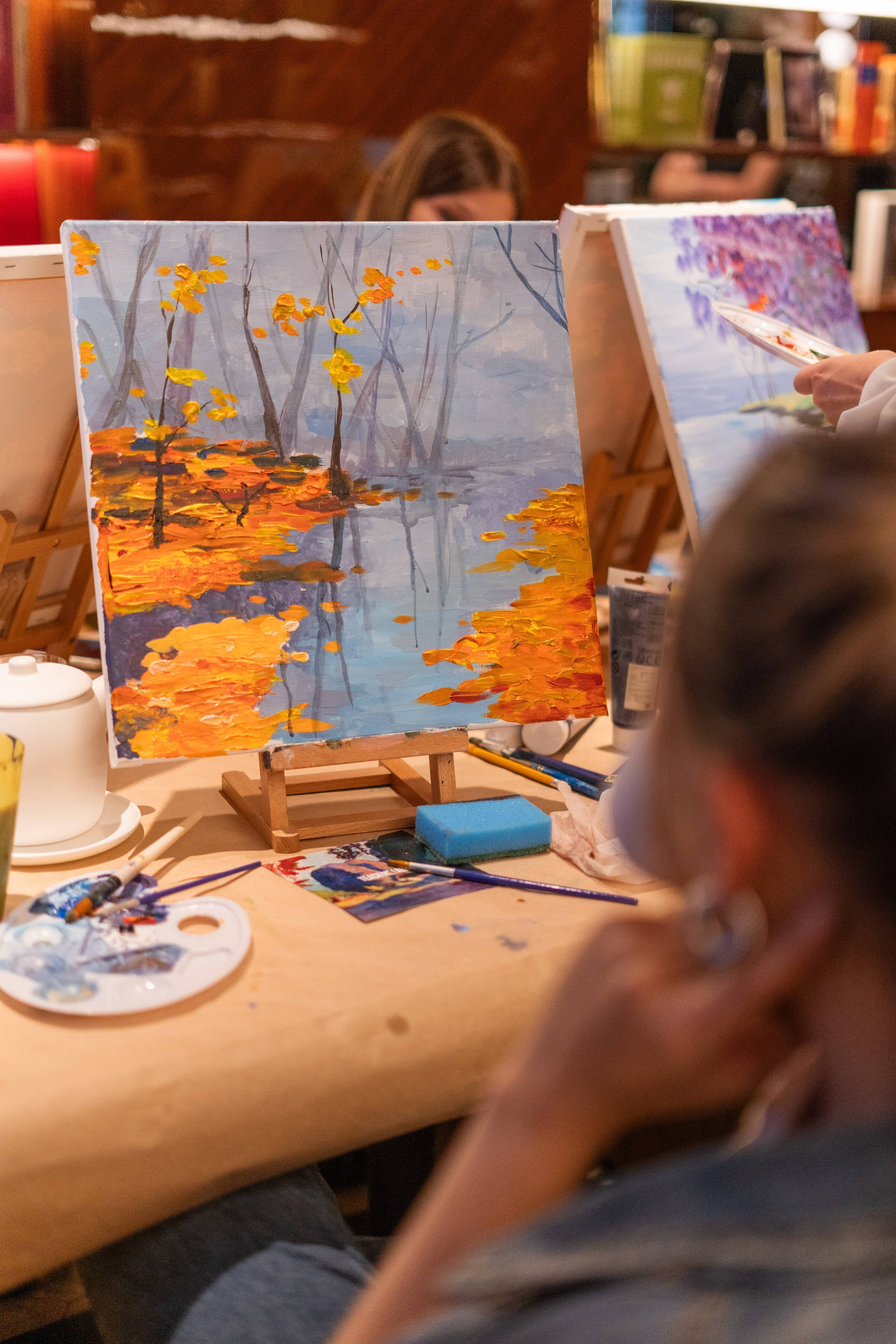 Корпоратив Teach Me Art 3. Портретный фотограф в Москве и Санкт-Петербурге Арина Чех