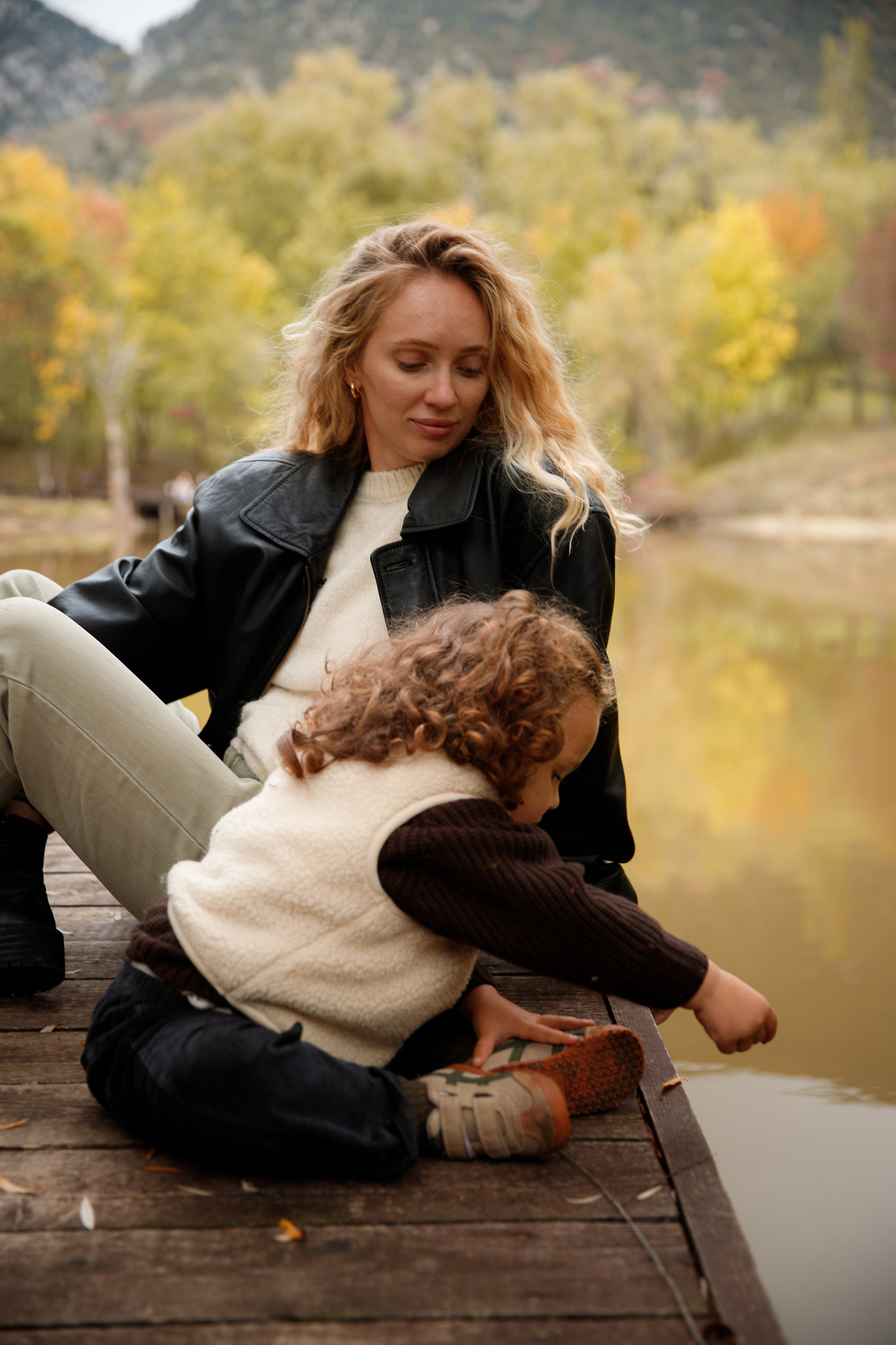 Лена и крошка Мария