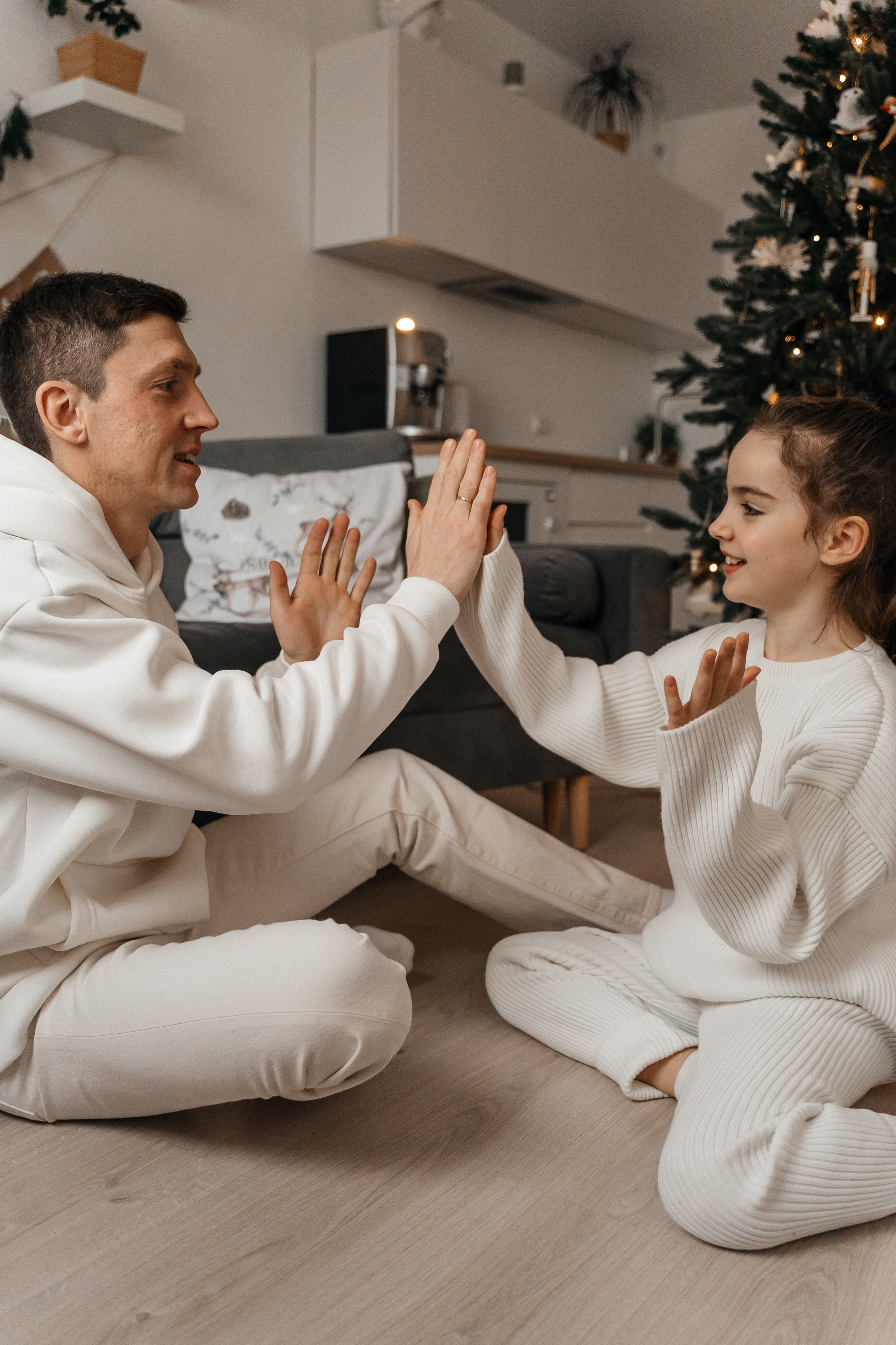 Максим, Катя, Лена и Ева. Волик Мария