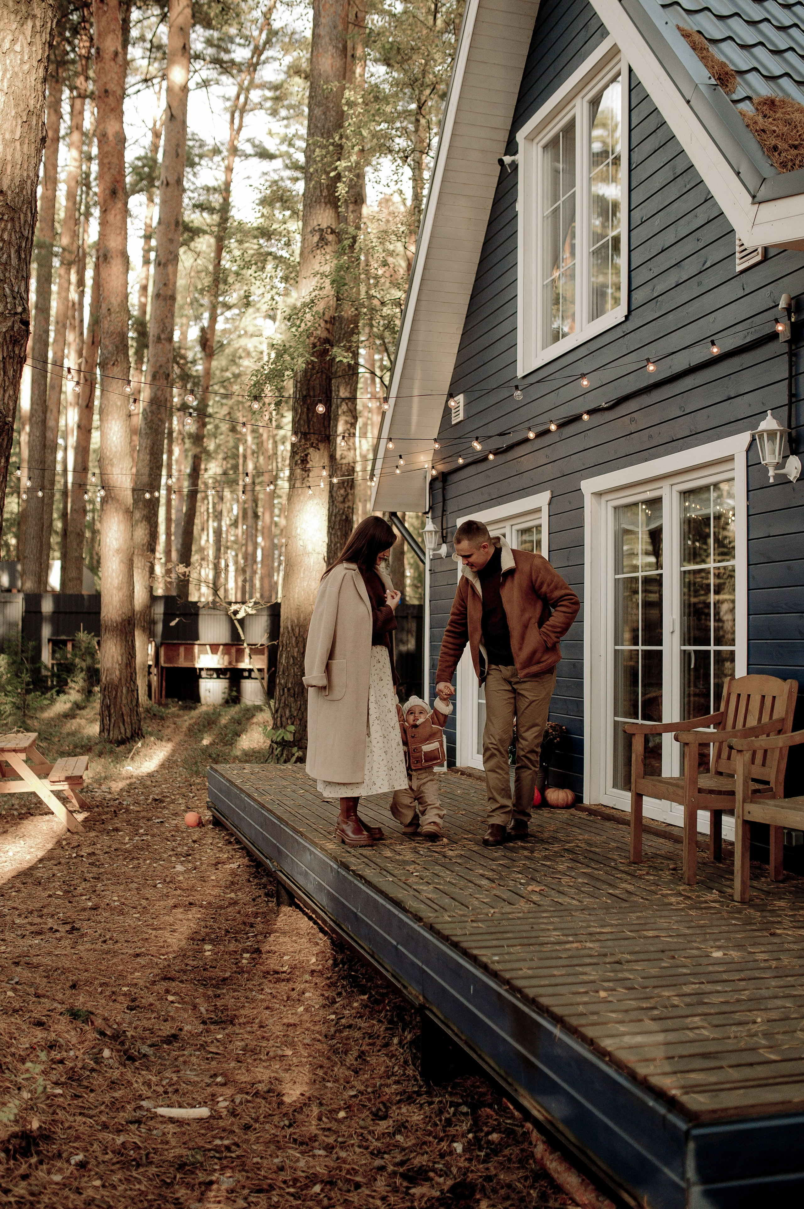 Осенним днем в теплых объятиях. Фотограф Мария Стрелкова