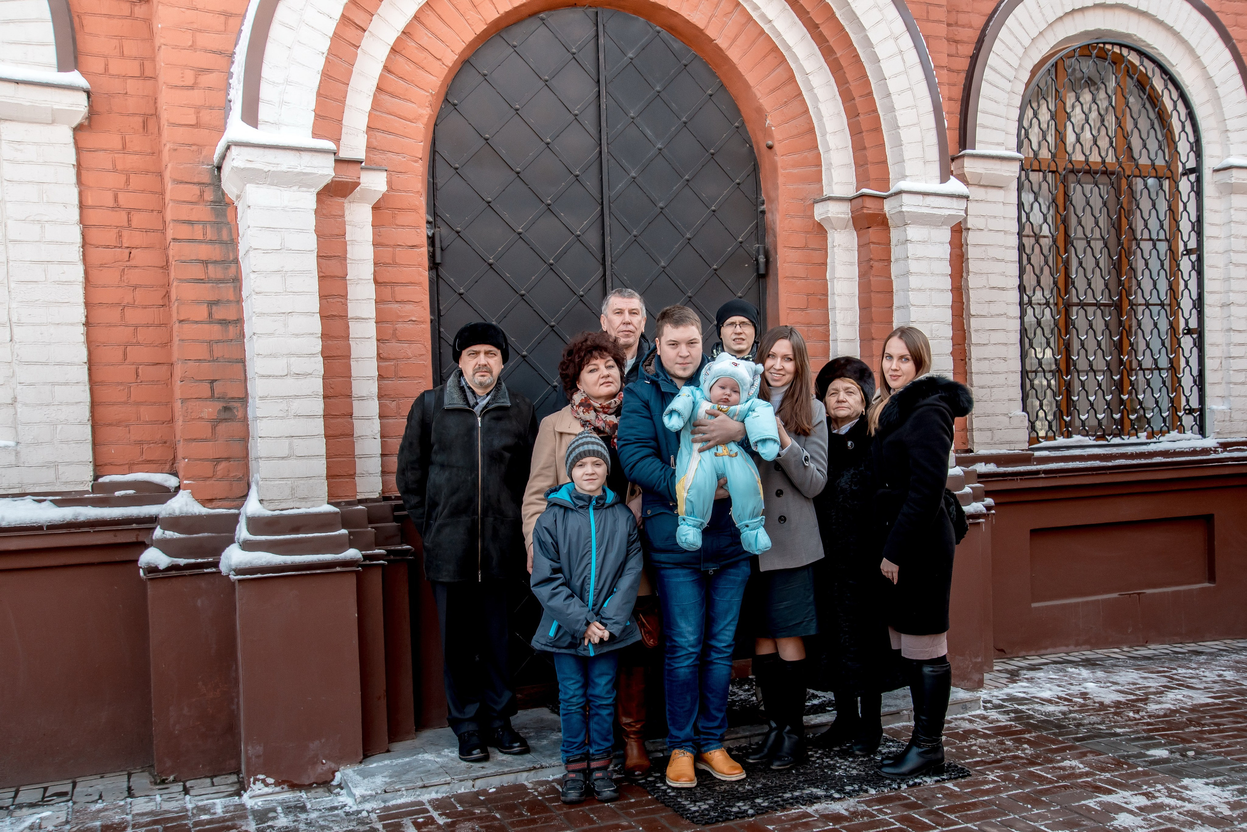 Крещение Максима. Фотограф Мария Стрелкова
