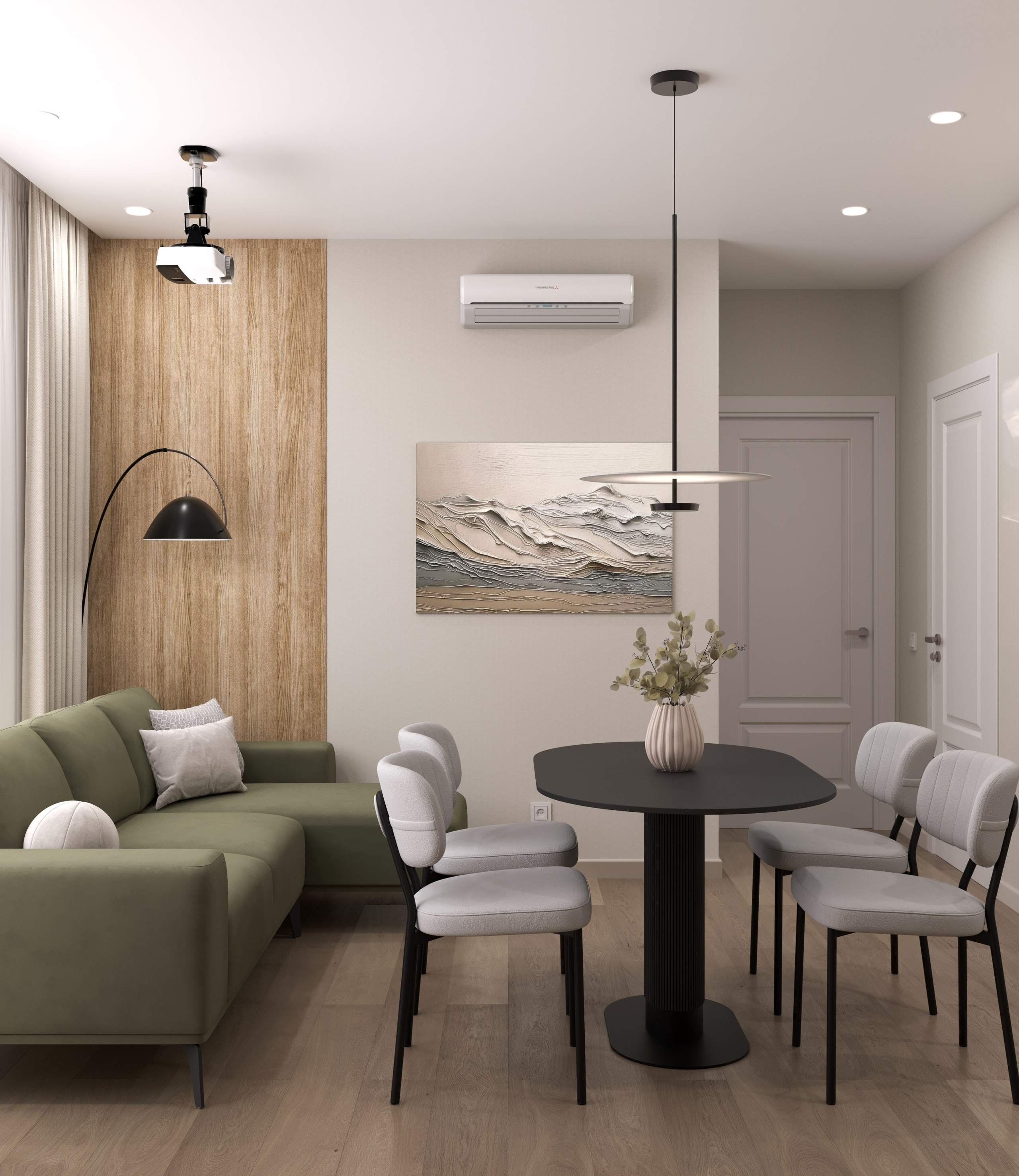 ЖК Шкиперский 19. Лагом стайл в мегаполисе. Проект в реализации. Дизайн-студия интерьеров Юлии Ивановой