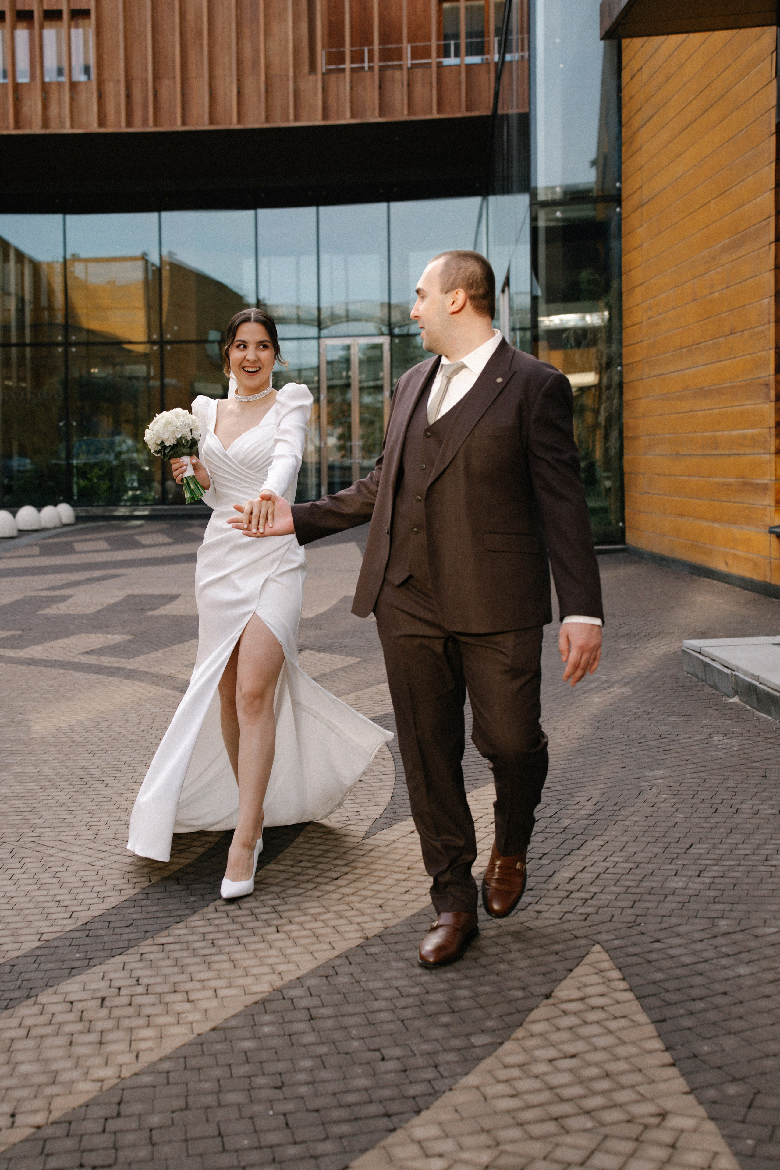 Свадебная фотосессия Карины и Александра в Барвиха Luxury Village