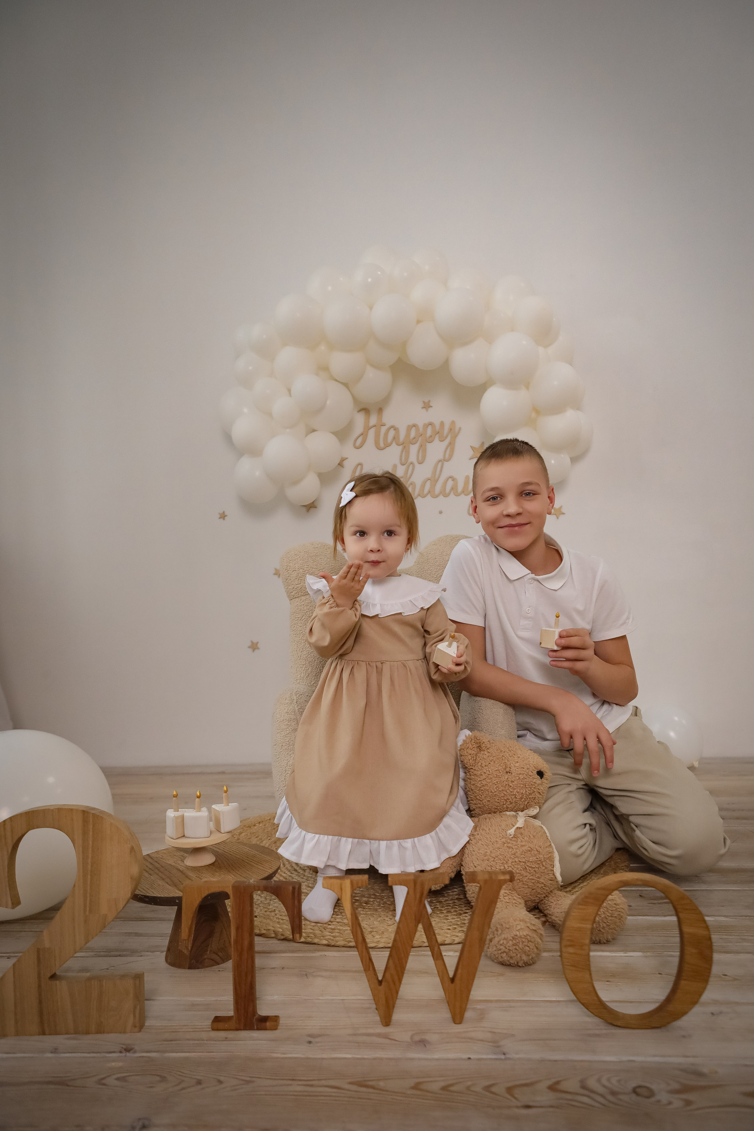 2 годика Алексине. Фотограф г. Хабаровск. Семейные и индивидуальные съёмки