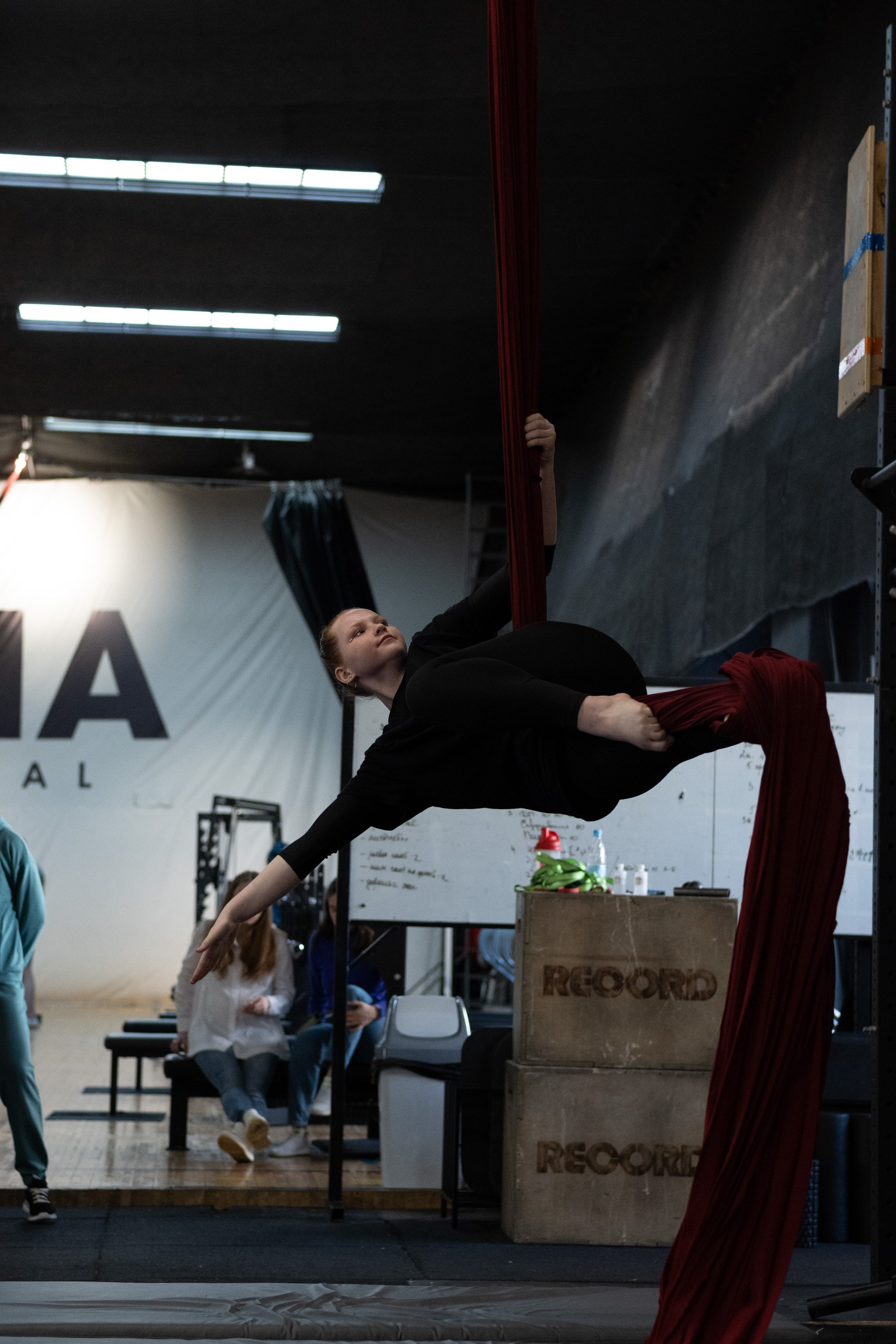 Внутриклубные соревнования по воздушной гимнастике 02.04.23