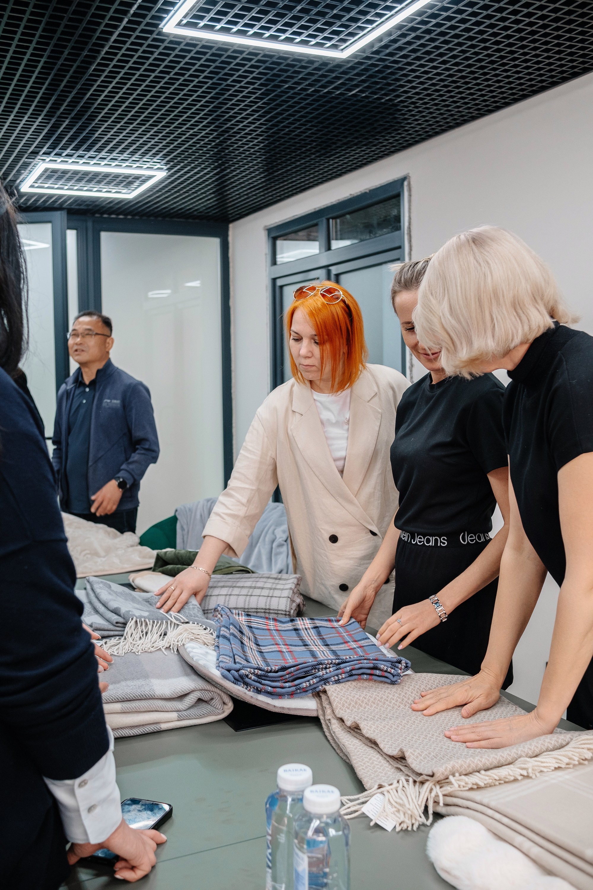 Делегация Китая в Ивановской текстильной компании