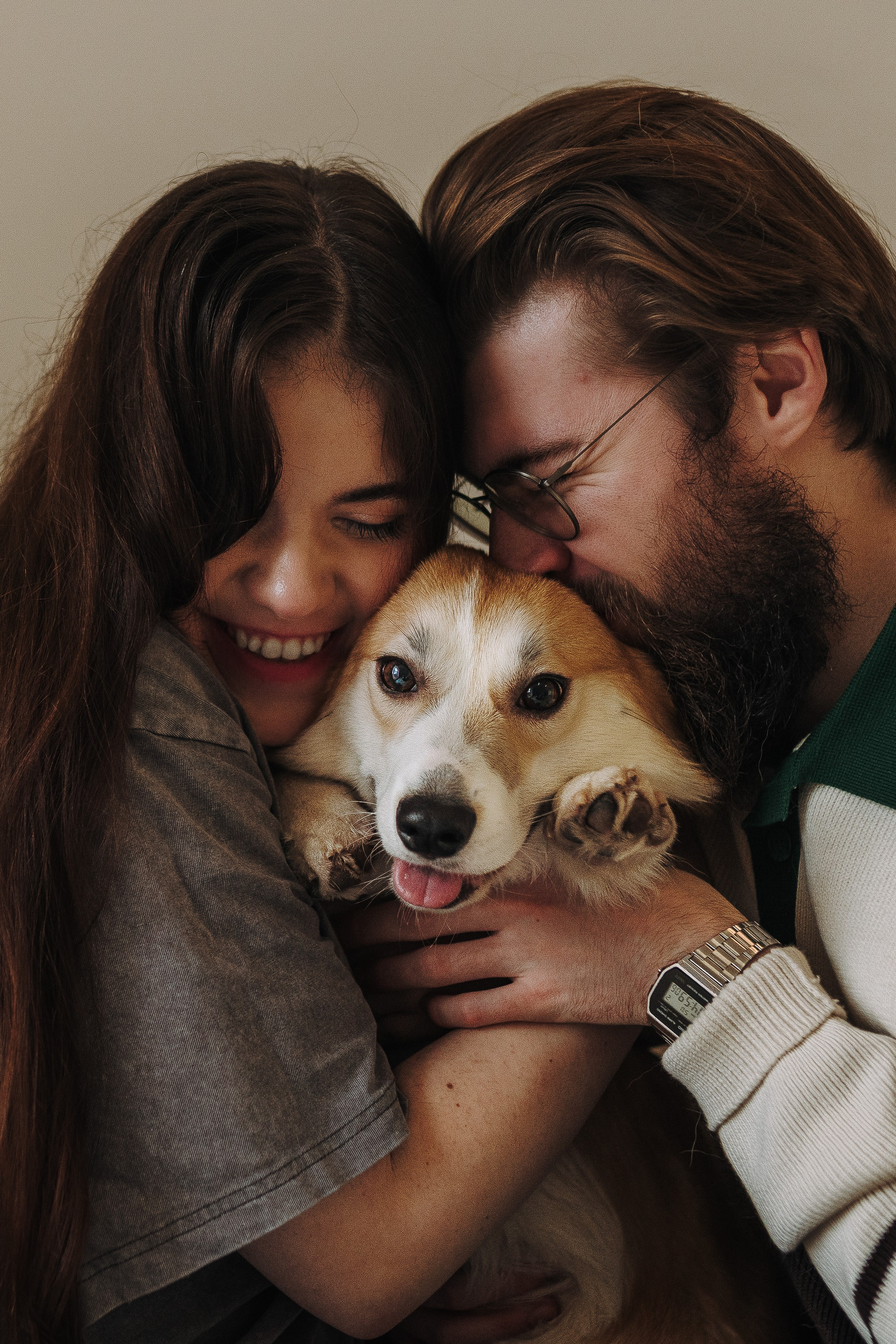 Александра и Бри. Фотограф анималист в Спб недорого Олеся Майорова