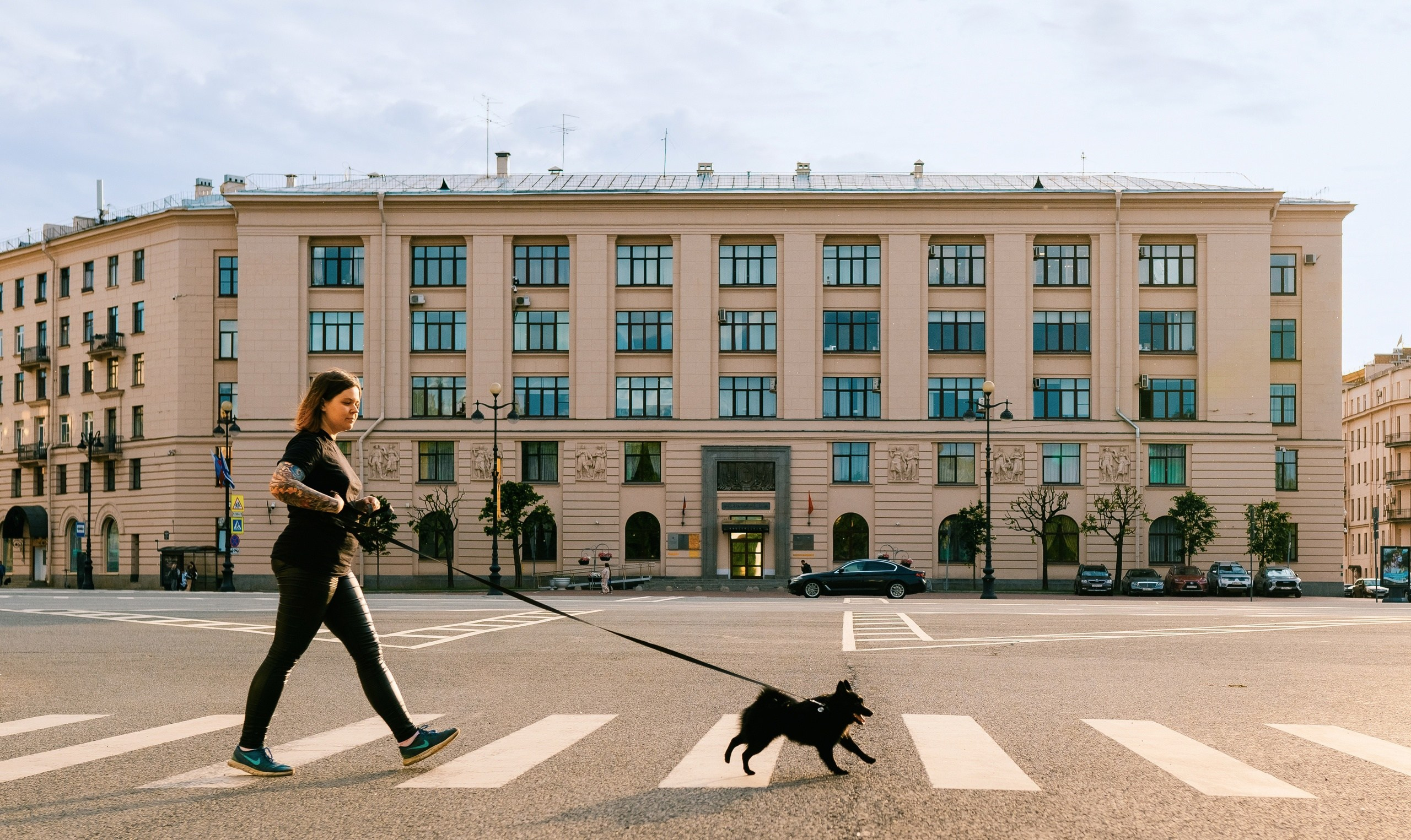 Аня и Тесс. Фотограф анималист в Спб недорого Олеся Майорова