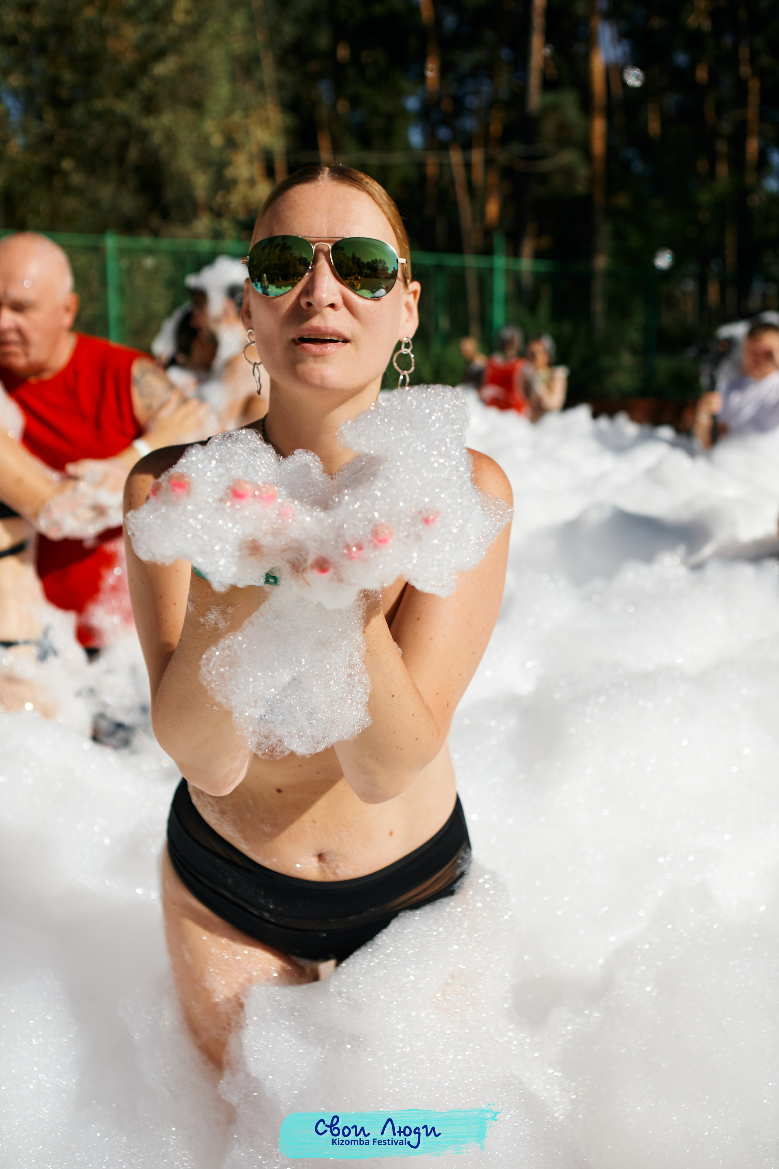 Foam party. Свадебный фотограф