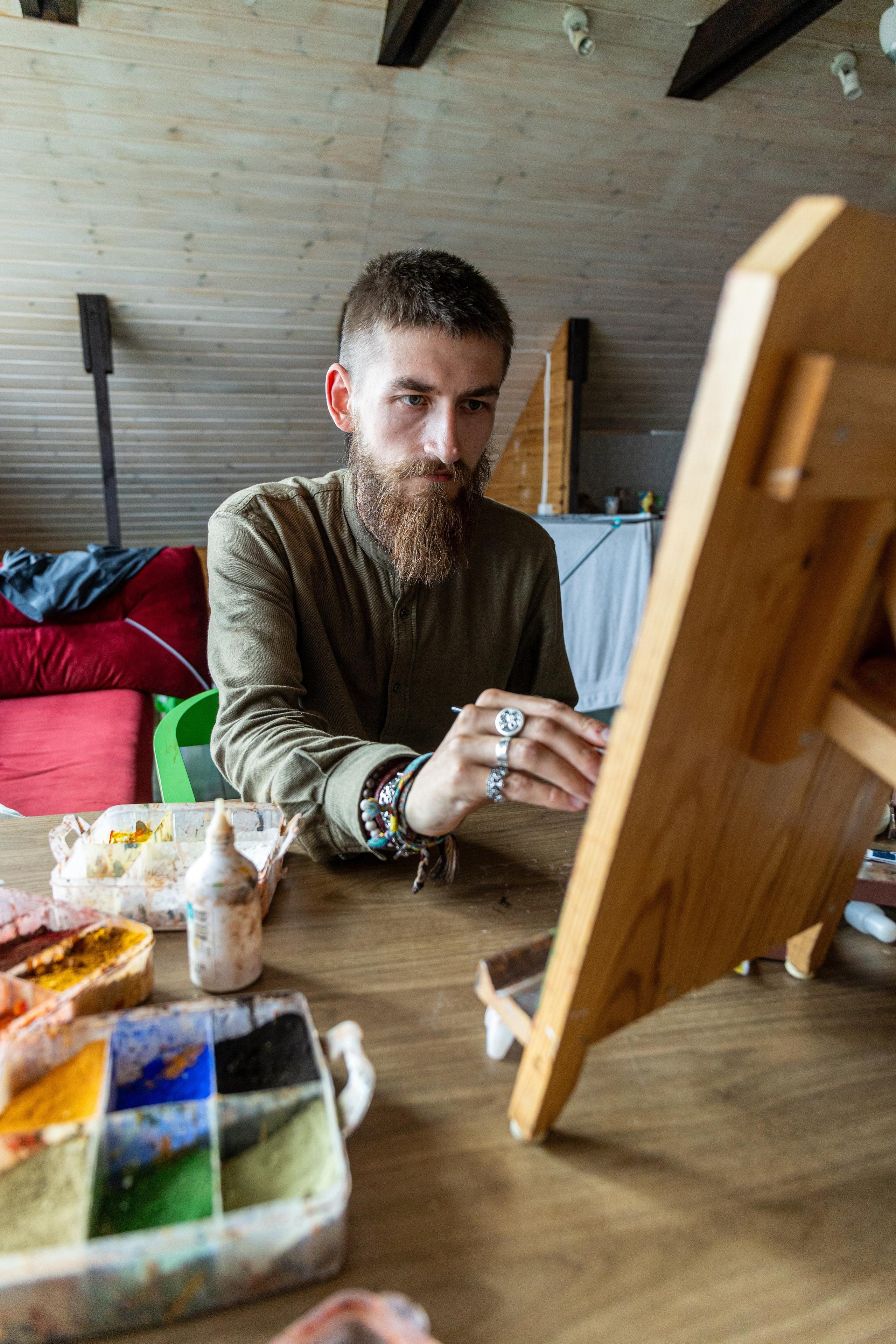 Мастер иконописец. Фотограф Нижний Новгород