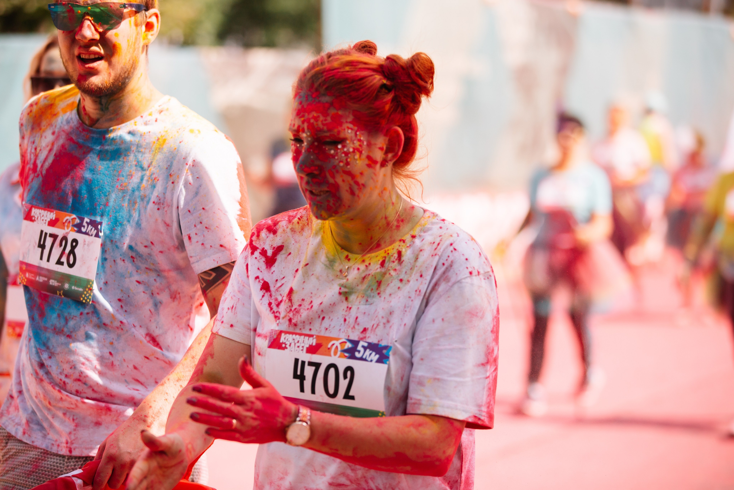 Красочный забег. Свадебный Семейный Репортажный фотограф в Москве